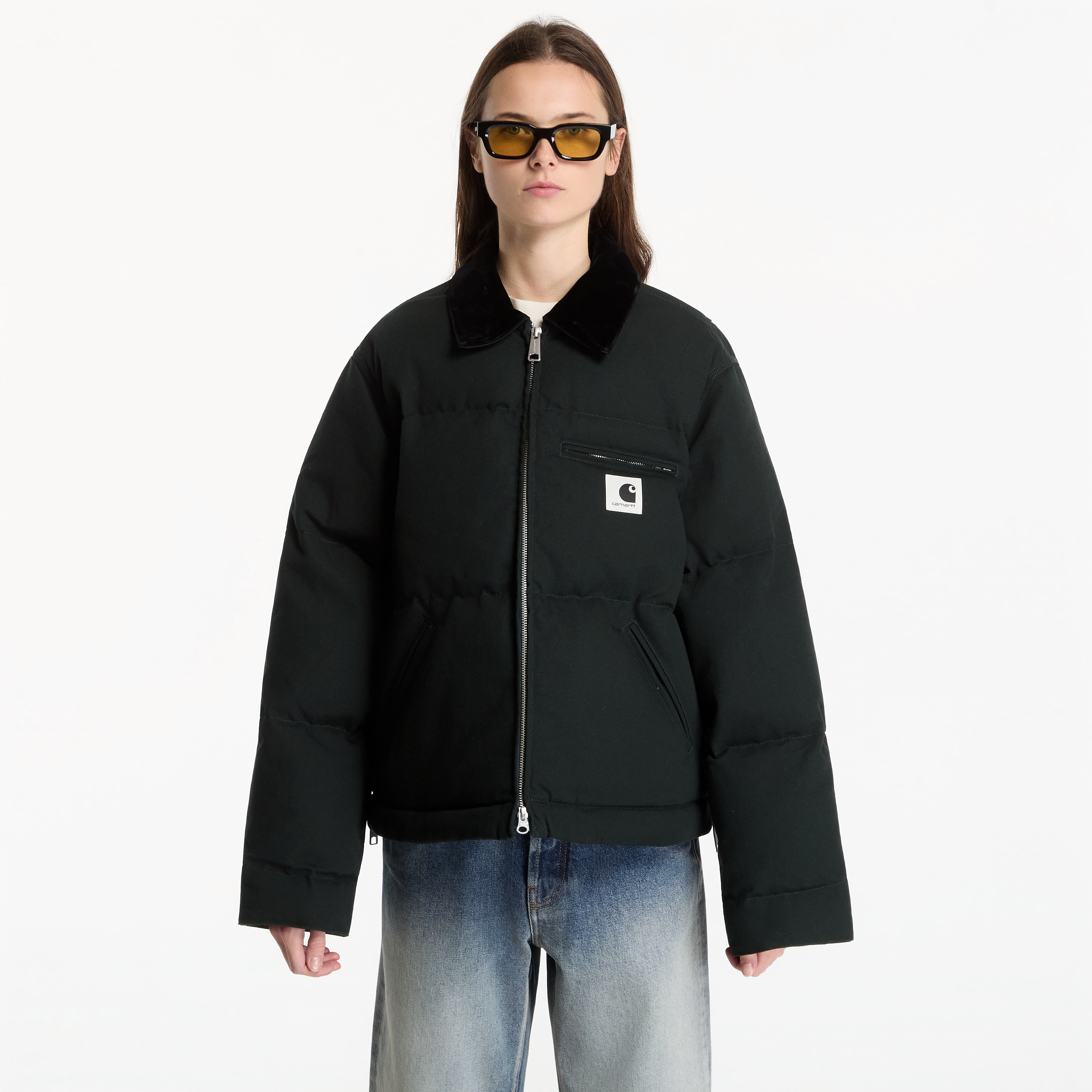 Carhartt WIP Bunda Carhartt WIP W' Raymond Jacket Raven/ Black L