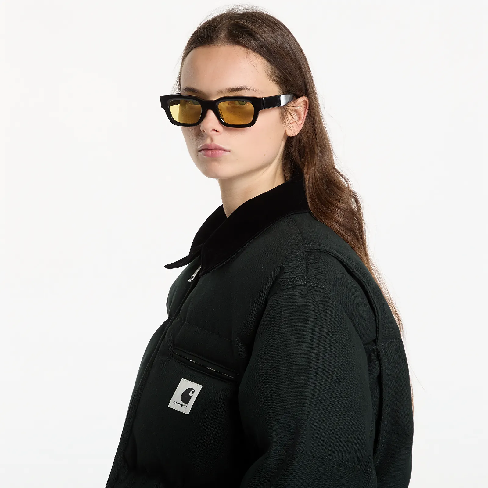 Damesjassen Carhartt WIP W' Raymond Jacket Raven/ Black