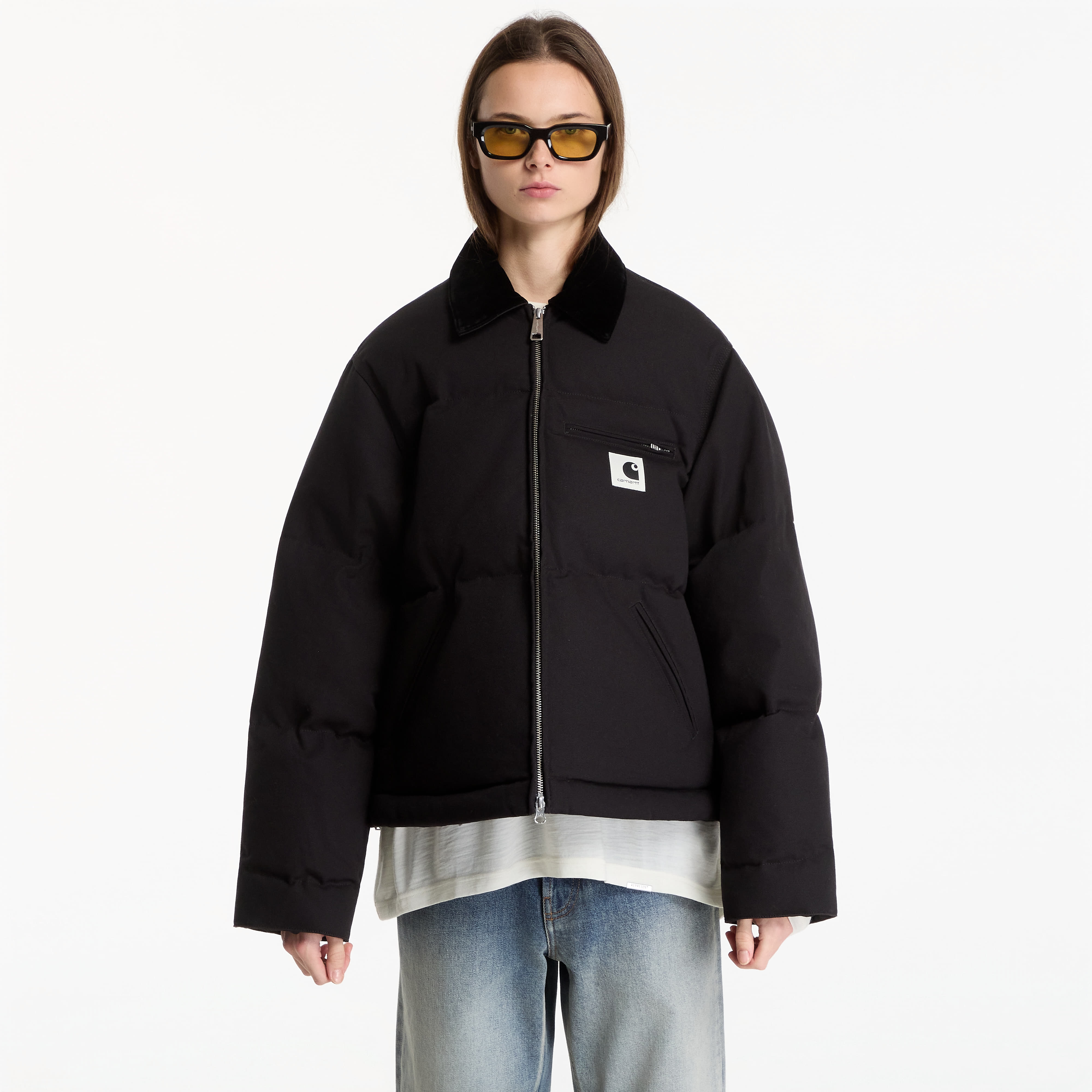 Carhartt WIP Bunda Carhartt WIP W' Raymond Jacket Black/ Black L