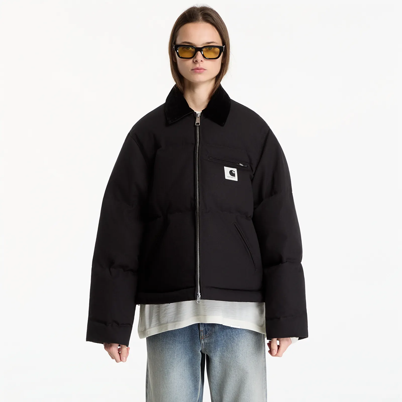 Vestes pour femmes Carhartt WIP W' Raymond Jacket Black/ Black