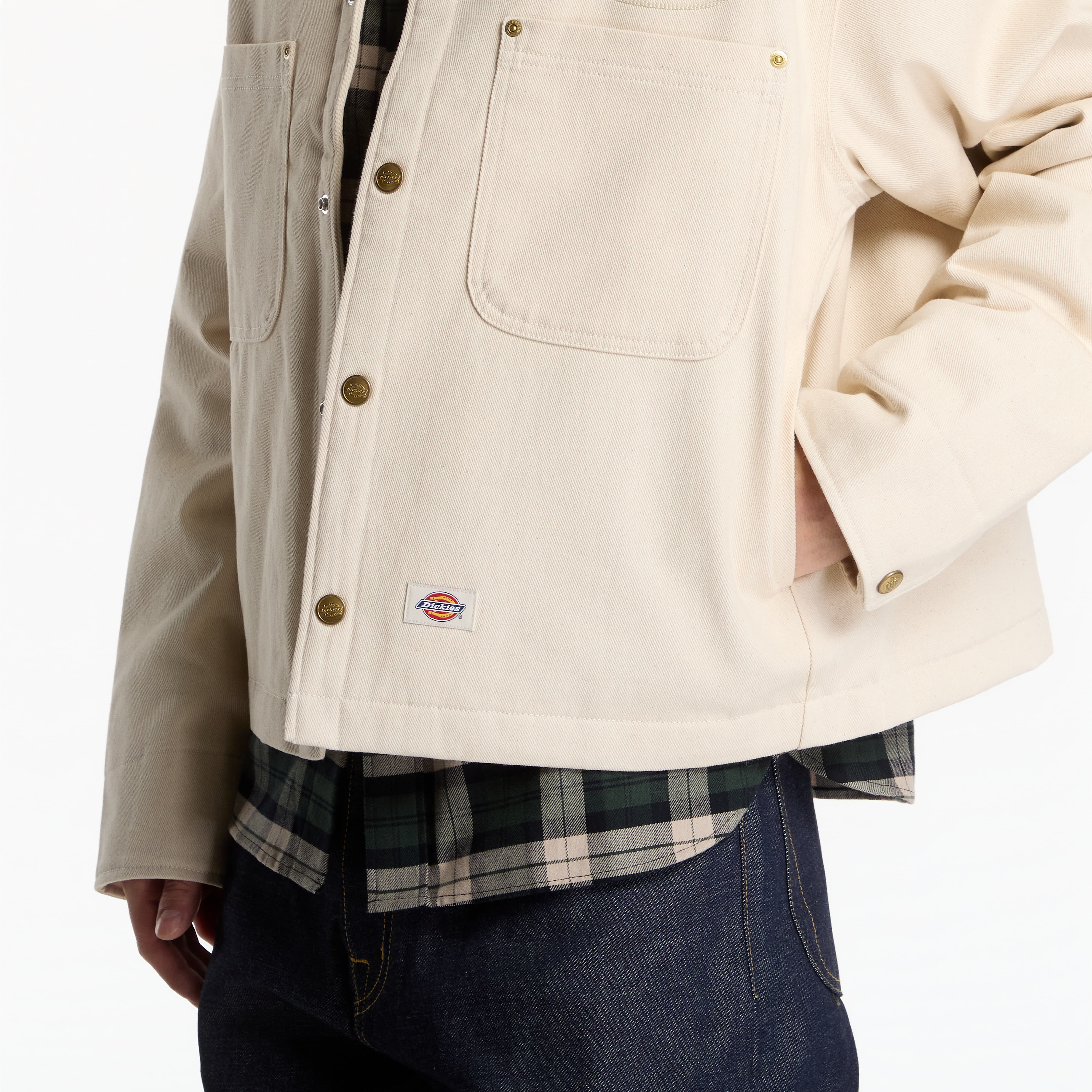 Dickies Μπουφάν Dickies Taylor Cavalry Twill Jacket Ecru L - 2