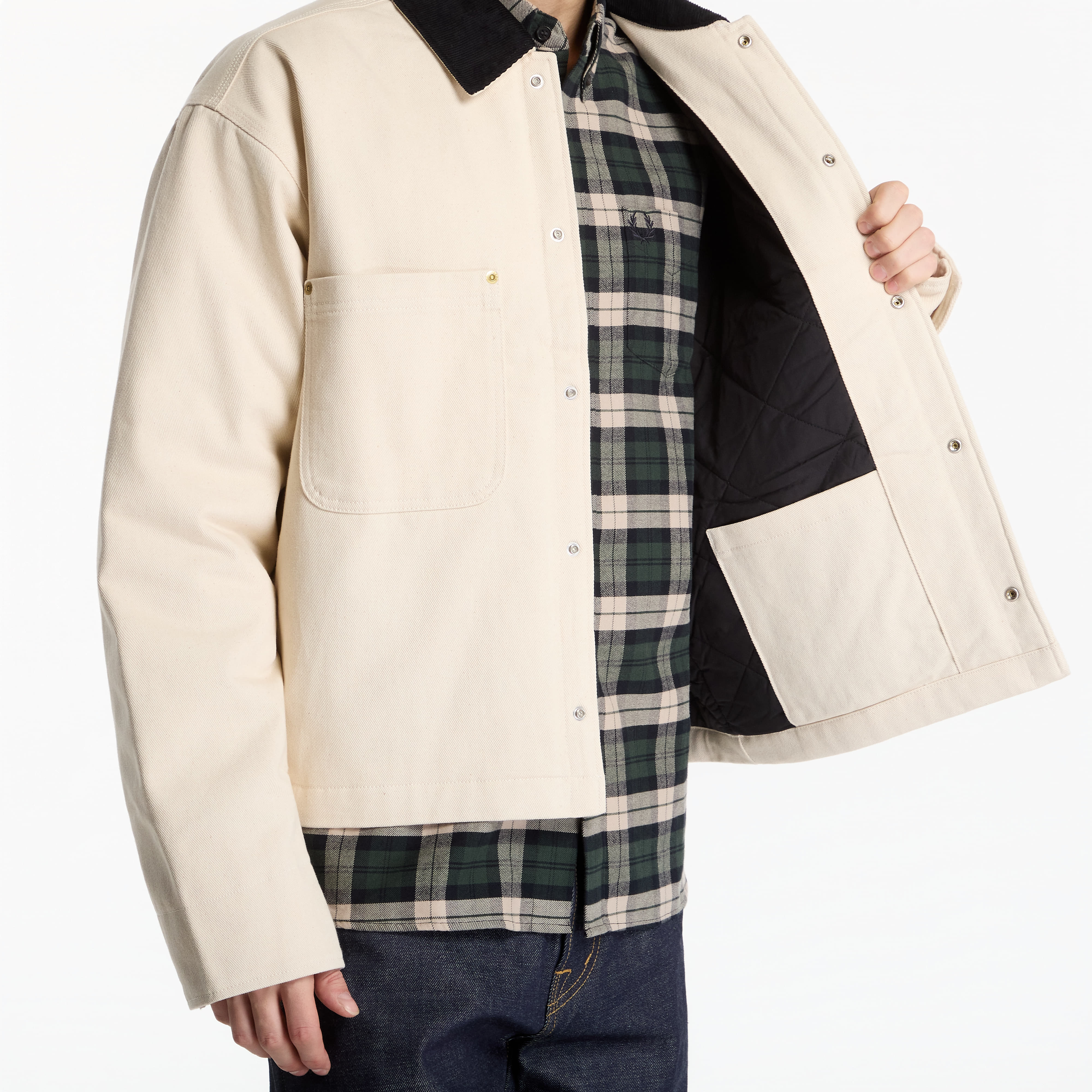 Dickies Μπουφάν Dickies Taylor Cavalry Twill Jacket Ecru L - 4