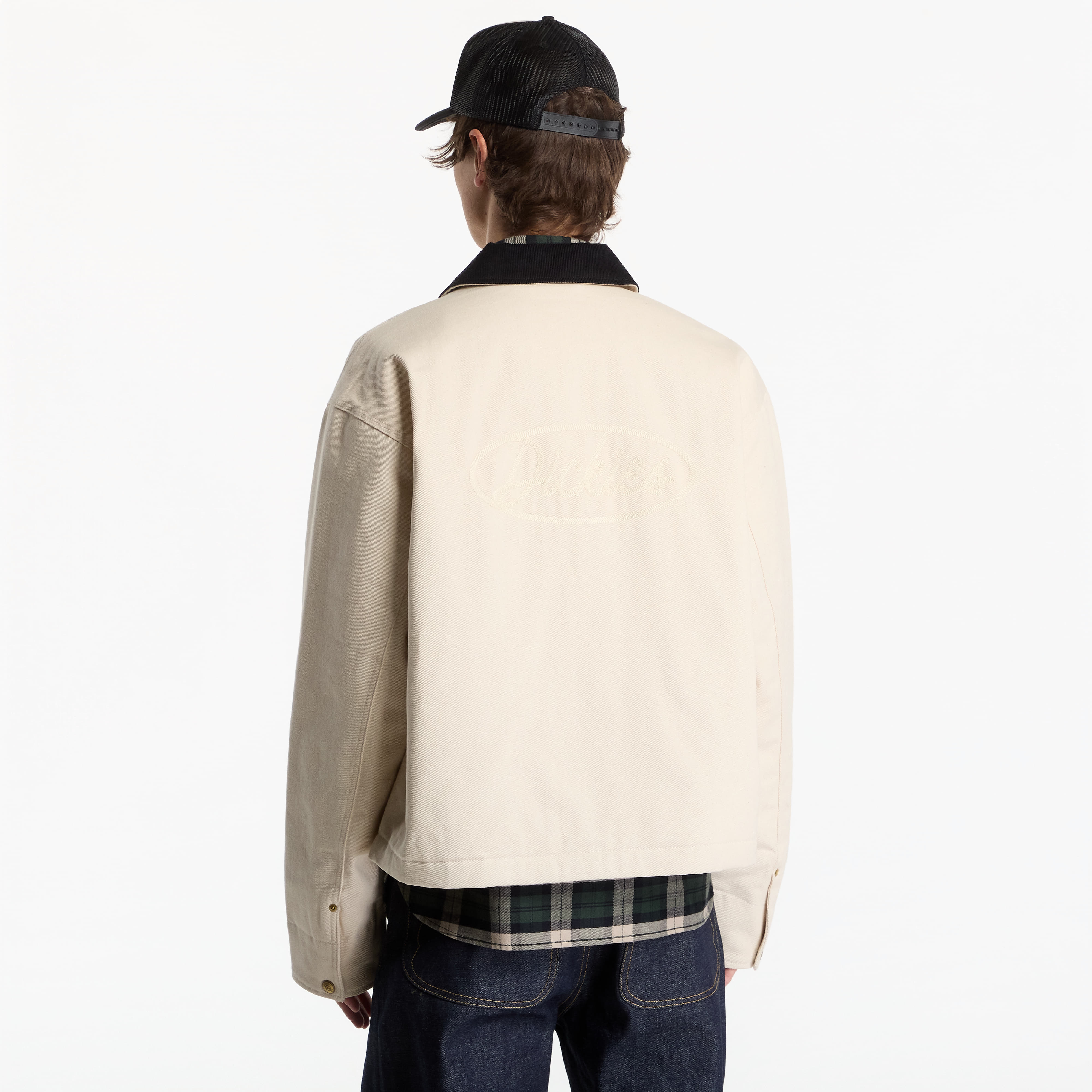 Dickies Μπουφάν Dickies Taylor Cavalry Twill Jacket Ecru L - 5