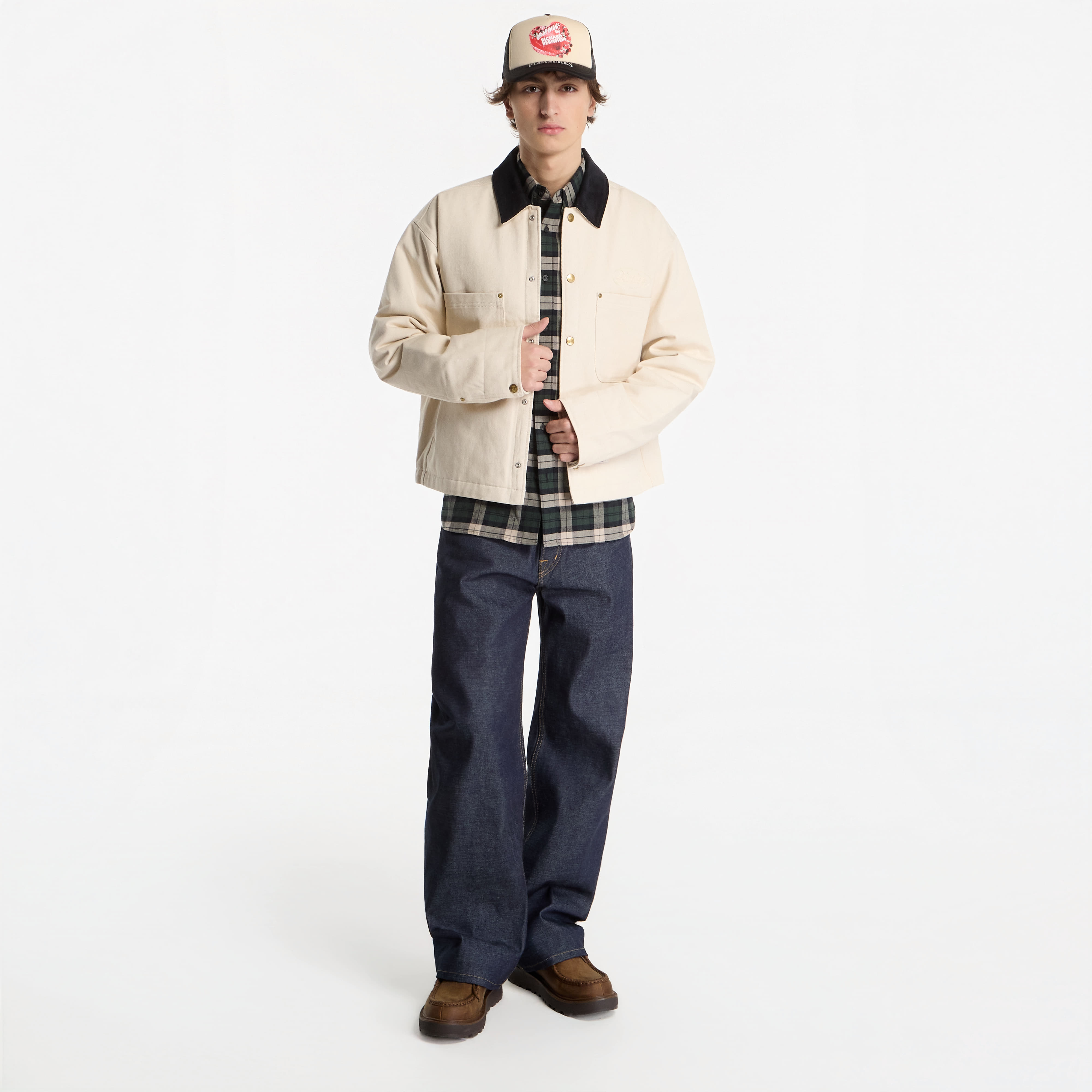 Dickies Μπουφάν Dickies Taylor Cavalry Twill Jacket Ecru L - 6