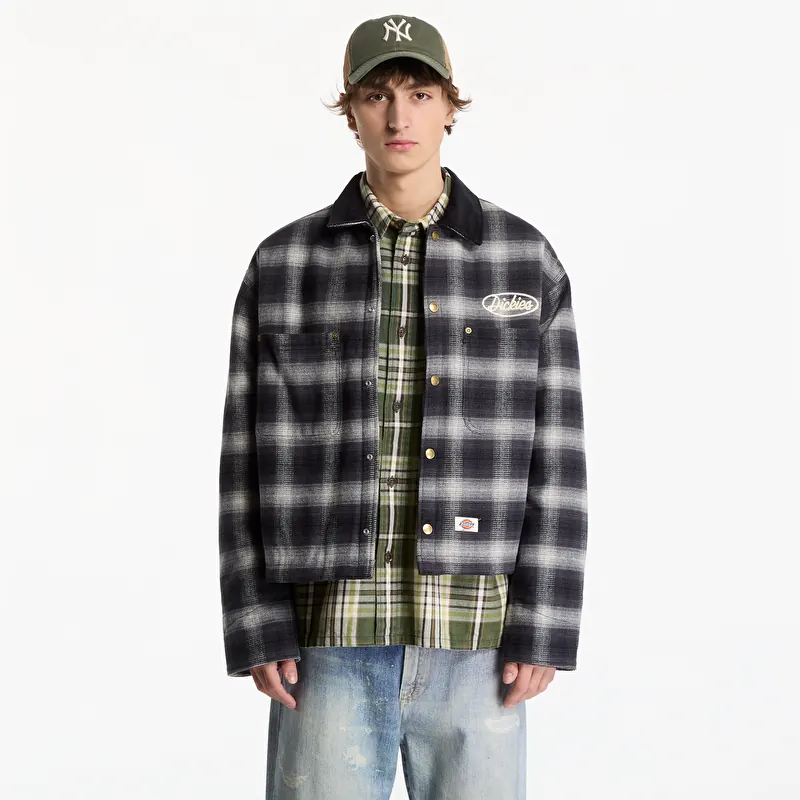 Veste Dickies Taylor Flannel Jacket Black