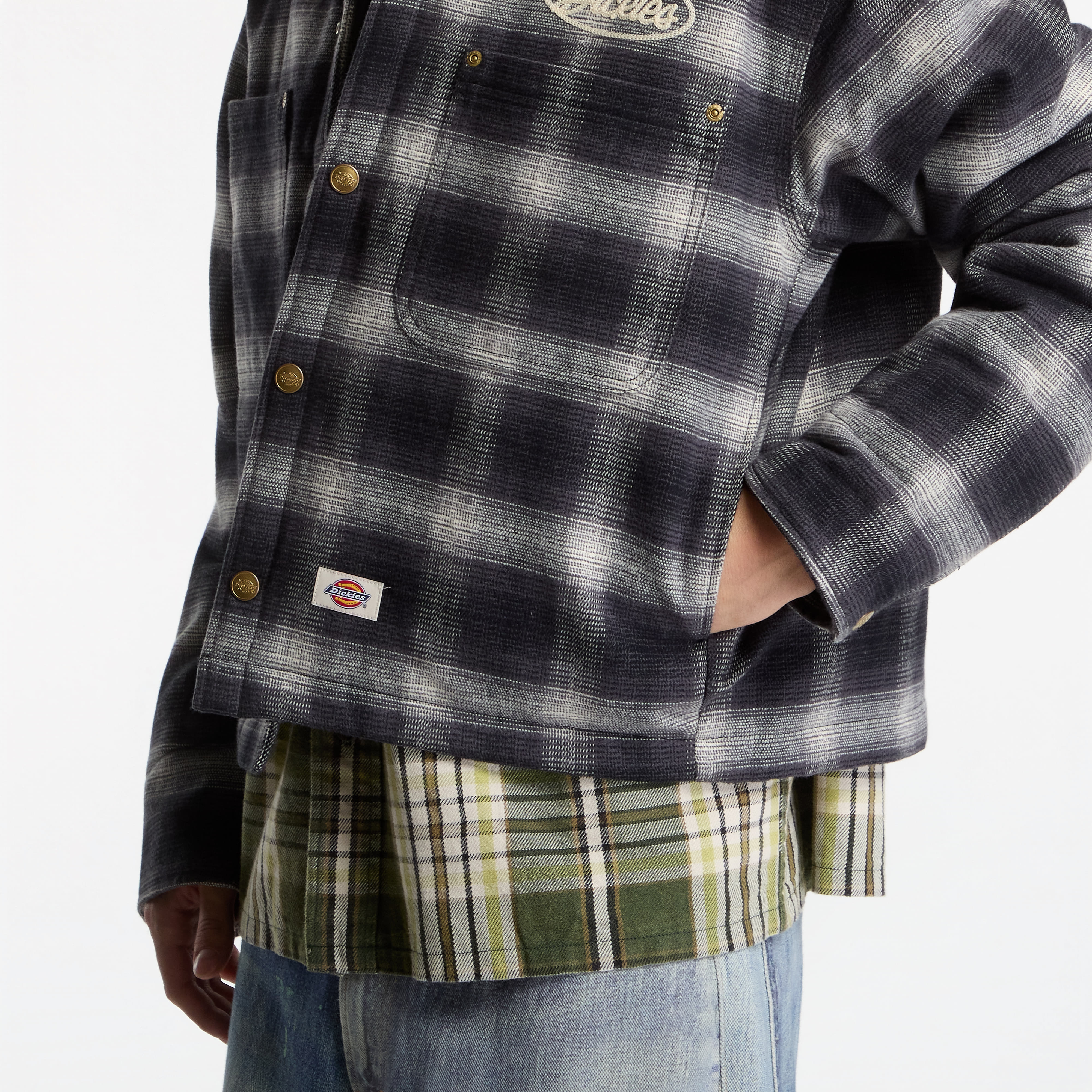 Dickies Μπουφάν Dickies Taylor Flannel Jacket Black M - 2