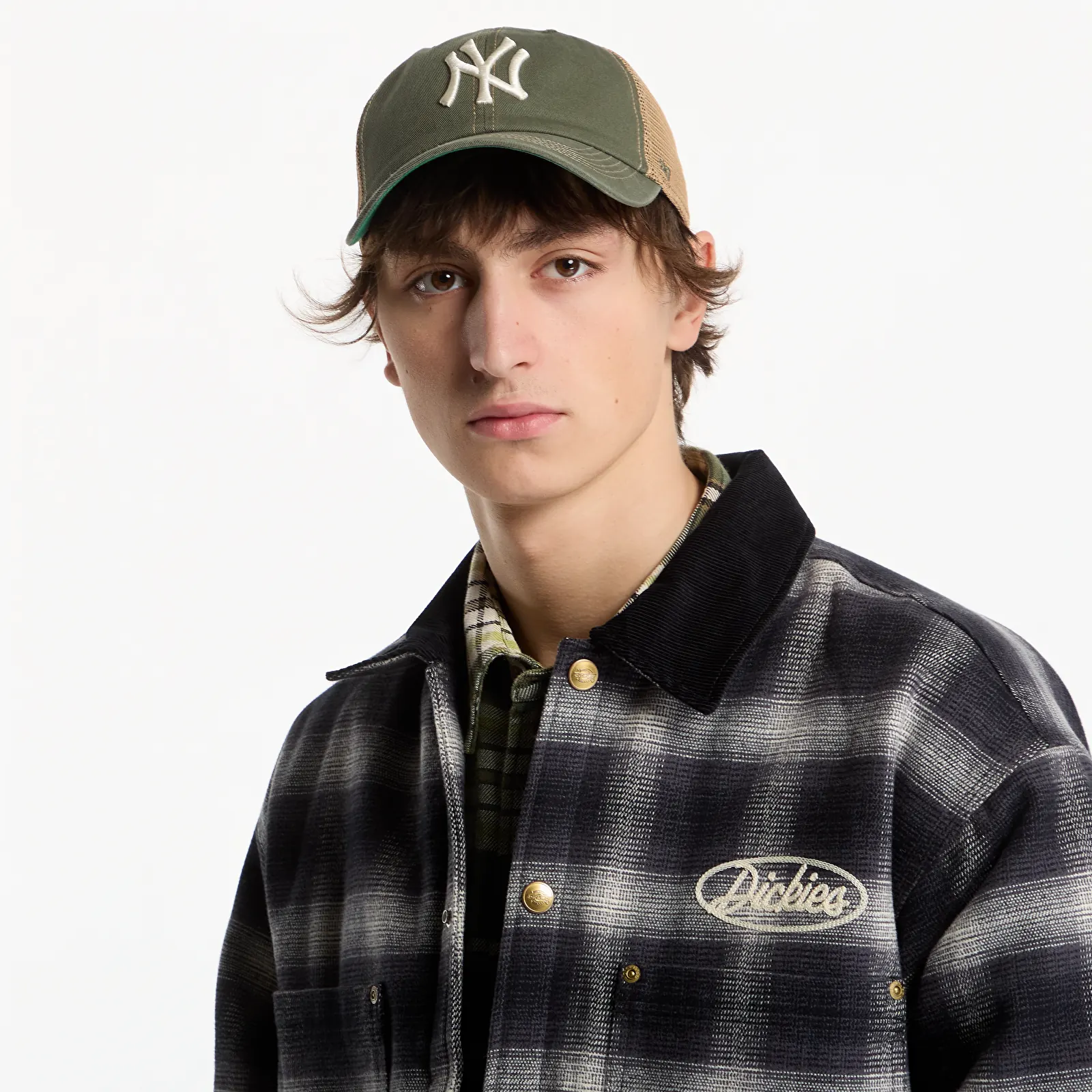 Vestes pour hommes Dickies Taylor Flannel Jacket Black