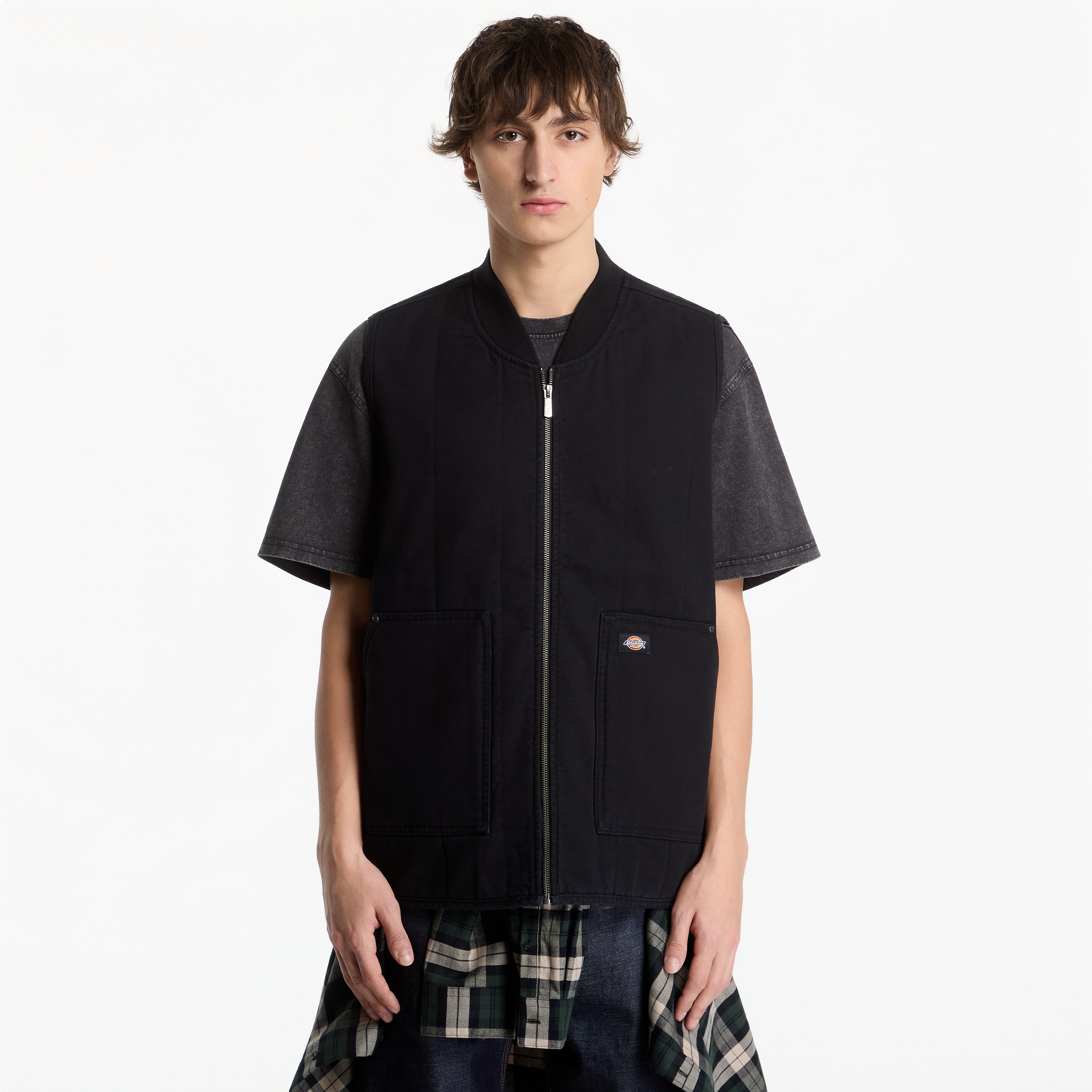 Елек Dickies Quilted Canvas Vest Black L