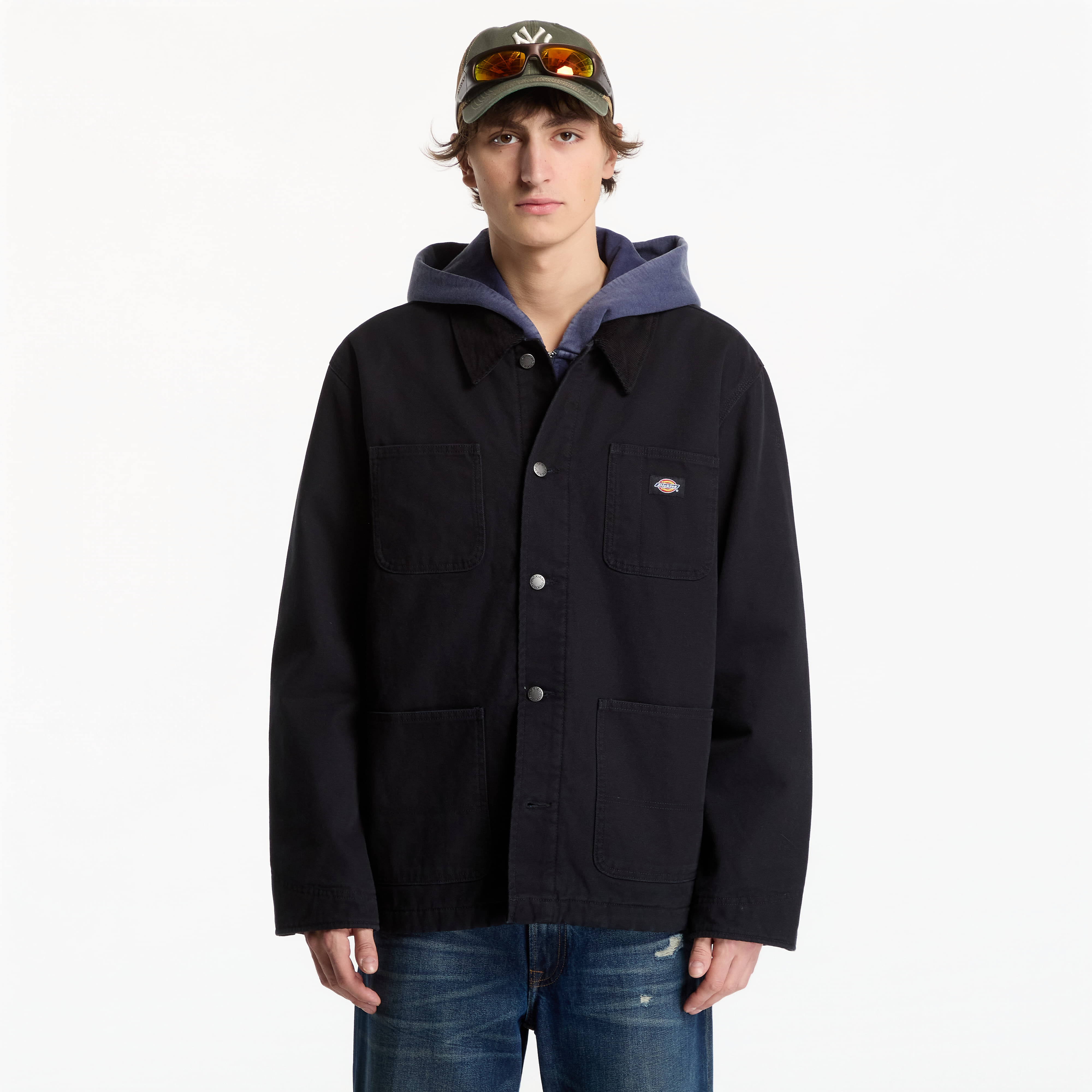 Яке Dickies Lined Chore Canvas Jacket Black L