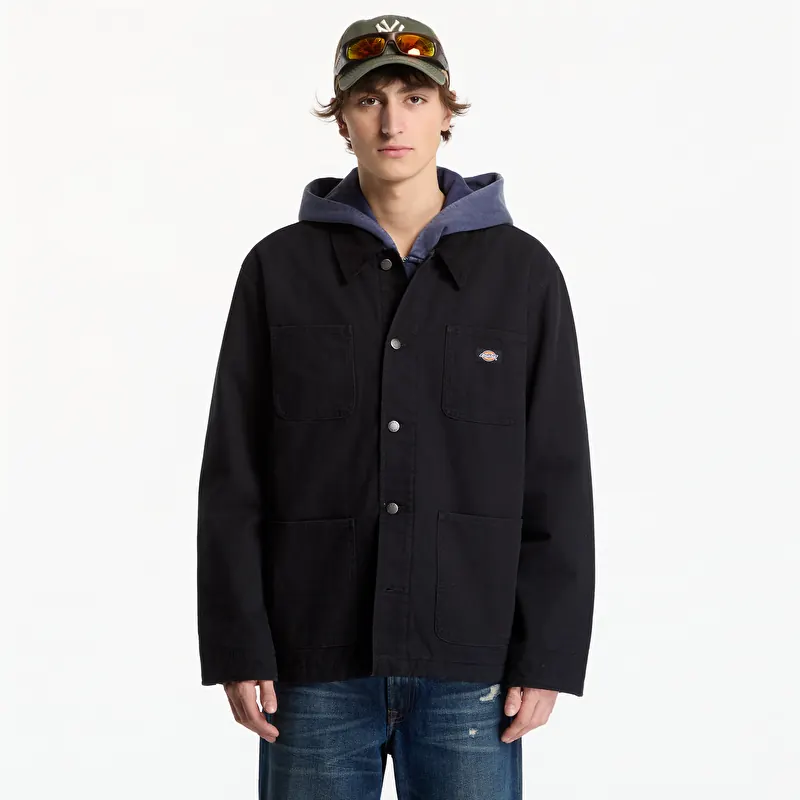 Veste Dickies Lined Chore Canvas Jacket Black