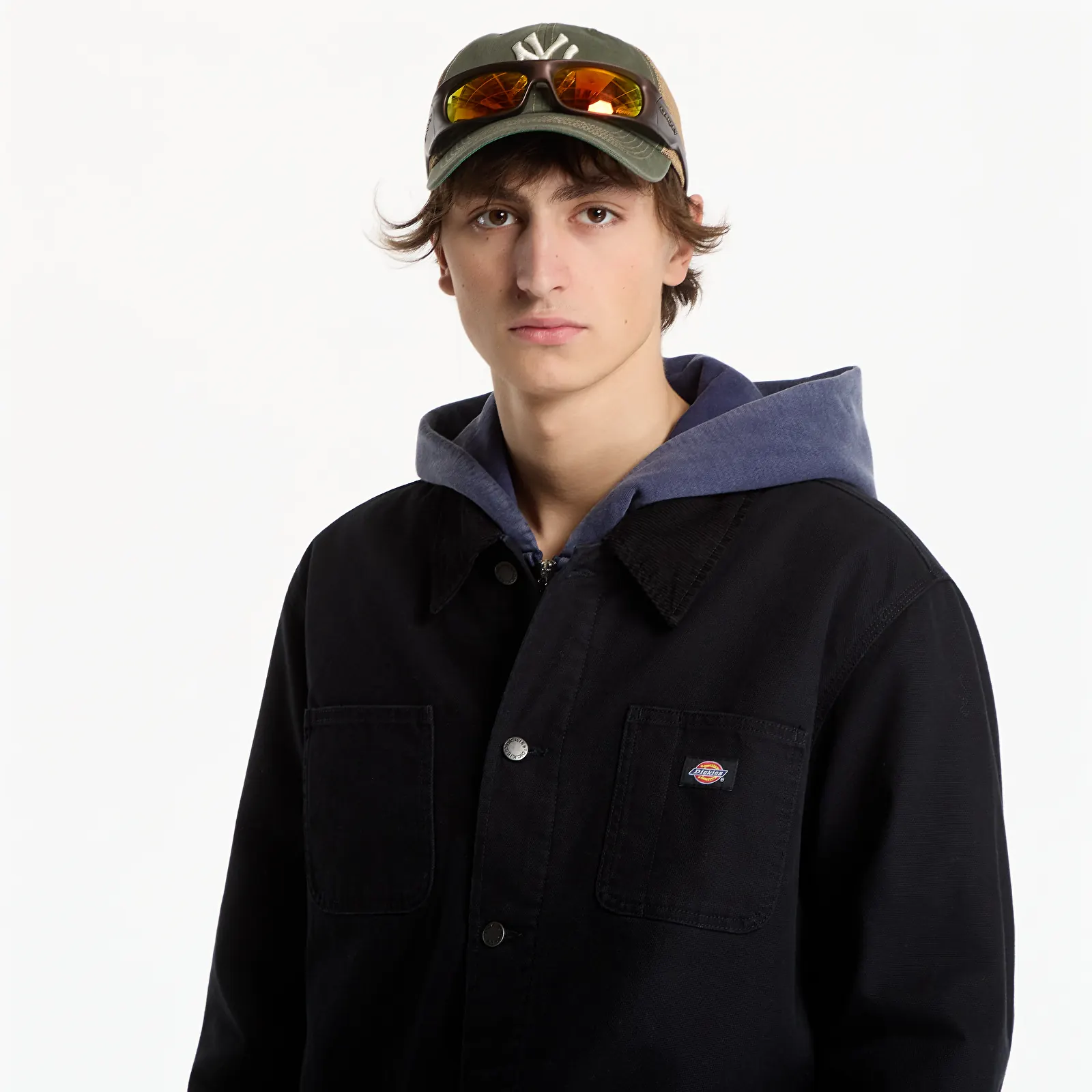 Vestes pour hommes Dickies Lined Chore Canvas Jacket Black