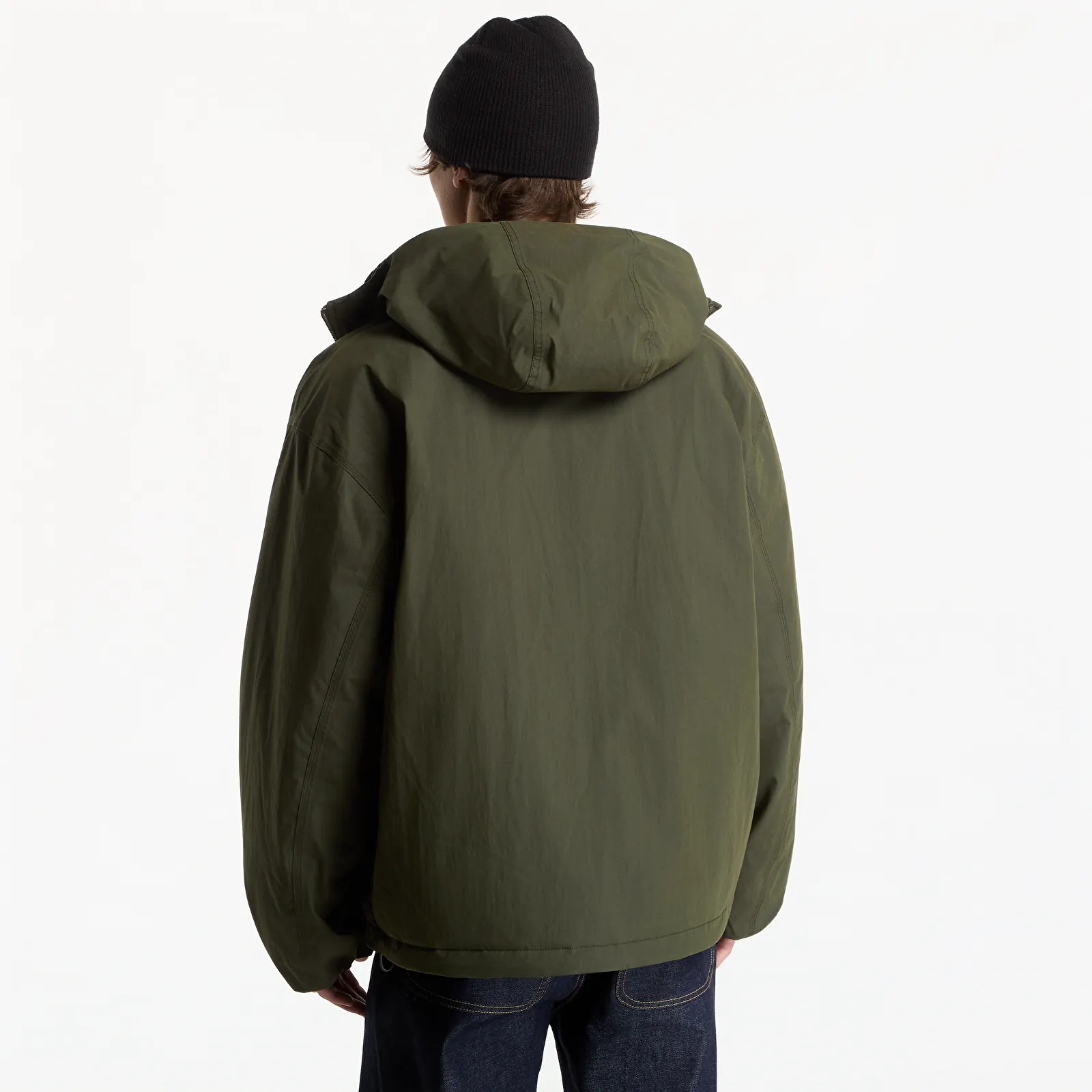 Herenjassen Dickies Safford Hooded Puffer Deep Depths