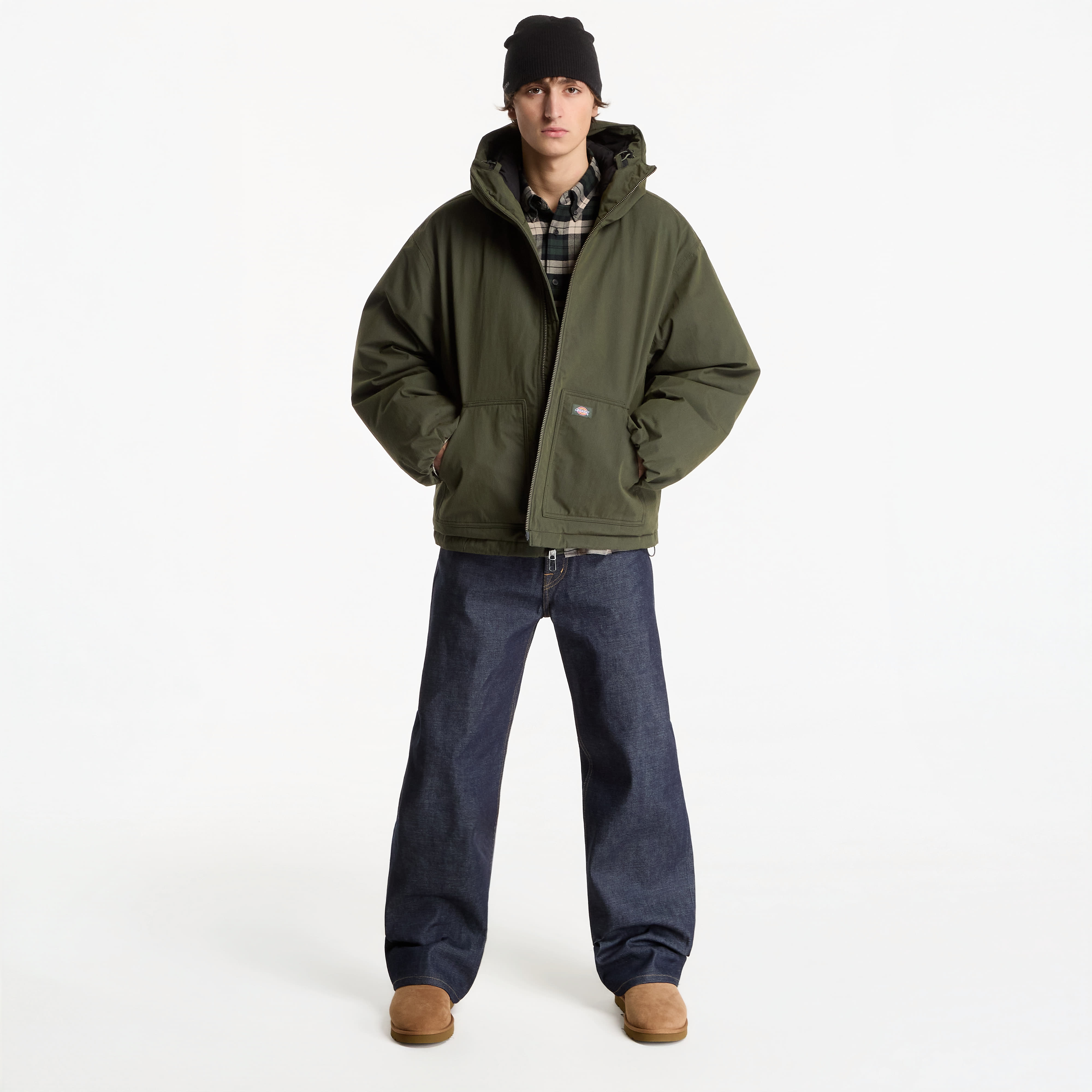 Dickies Μπουφάν Dickies Safford Hooded Puffer Deep Depths S - 6