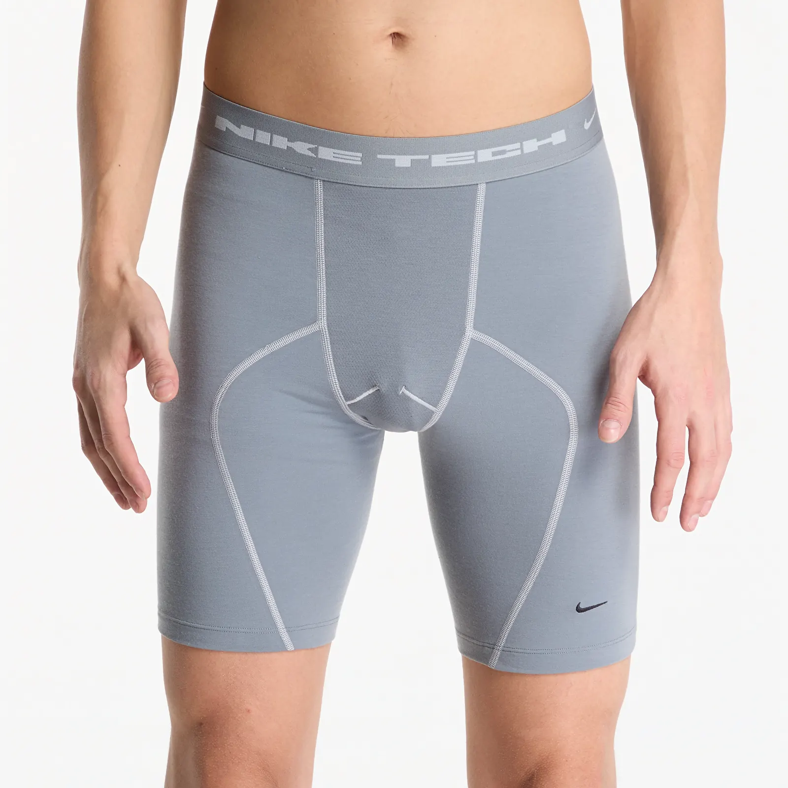 Caleçons pour hommes Nike Tech Men's Dri-FIT Briefs Cool Grey/ Black