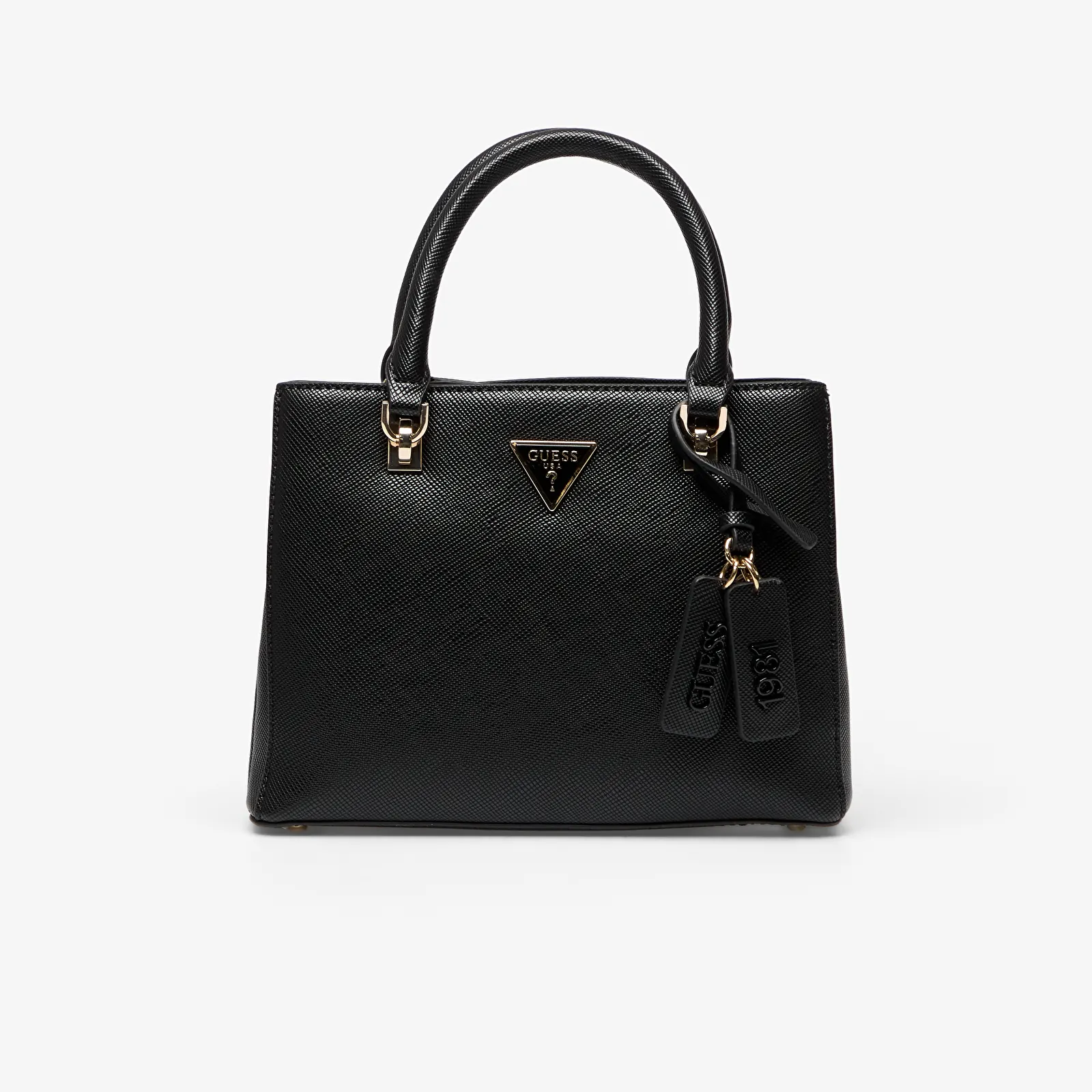 Borse Guess Noelle II Sml Multi Comp Satchel Black