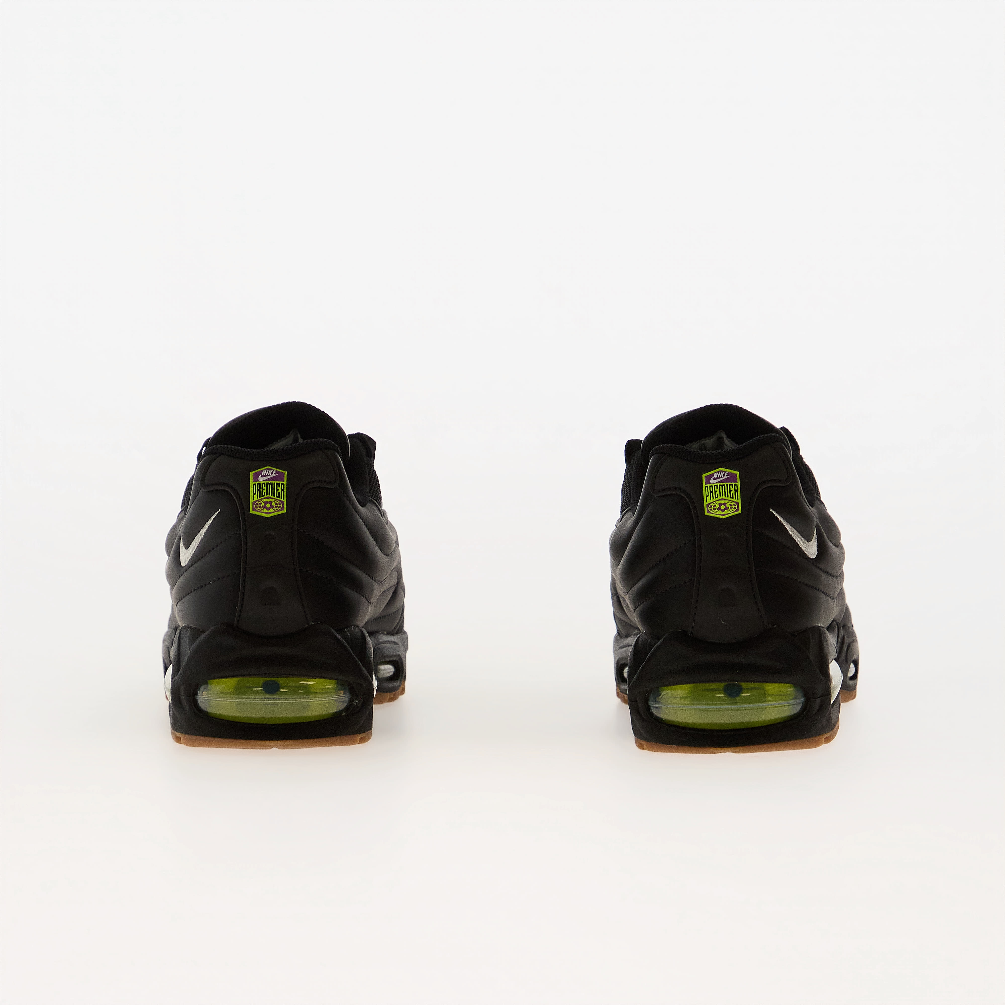Nike Sneakers Nike Air Max 95 Big Bubble Premium Black/ White-Gum Med Brown-Volt EUR 45 - 5