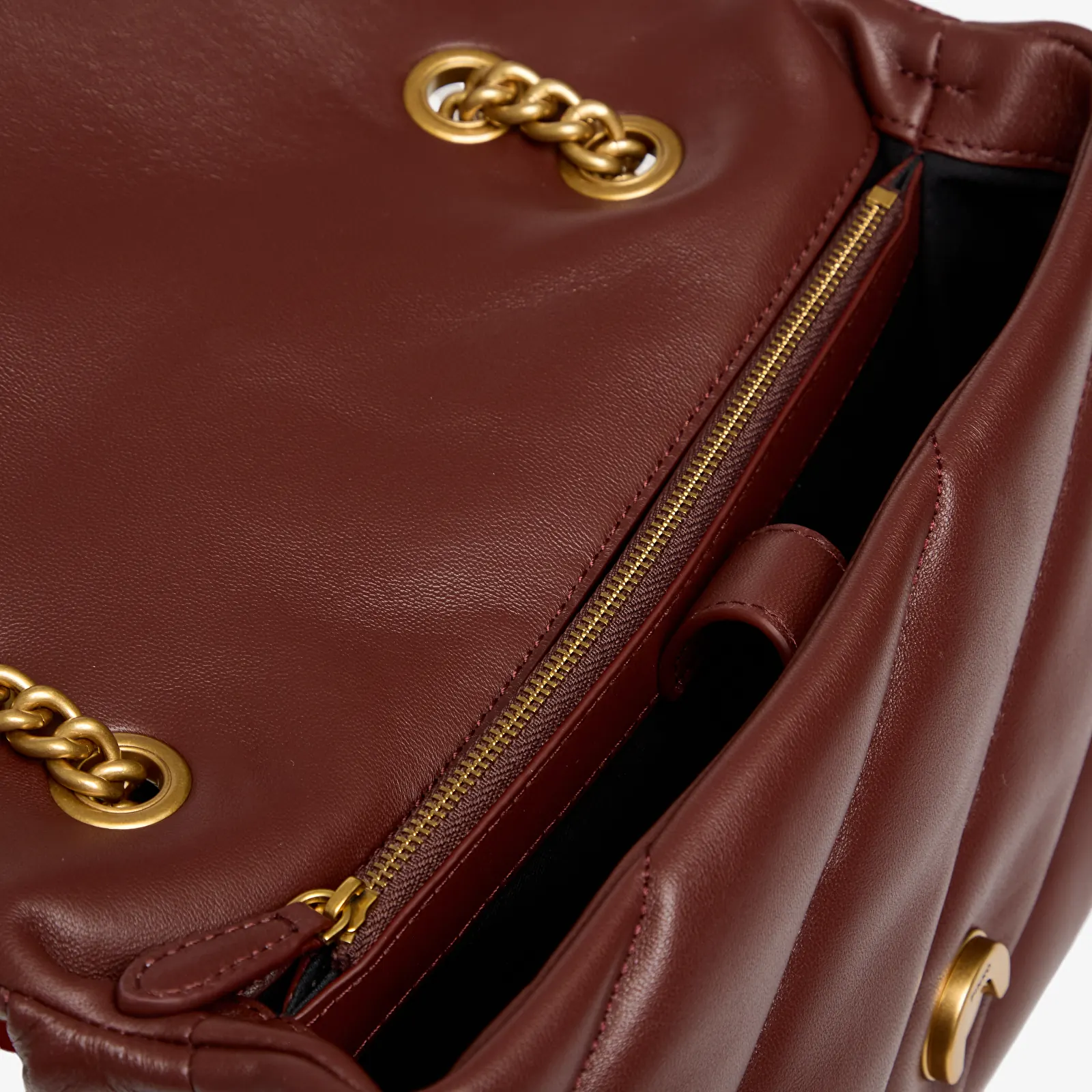 Сумки Pinko Love Puff Classic Cl Sheep Nappa Rosso Vino