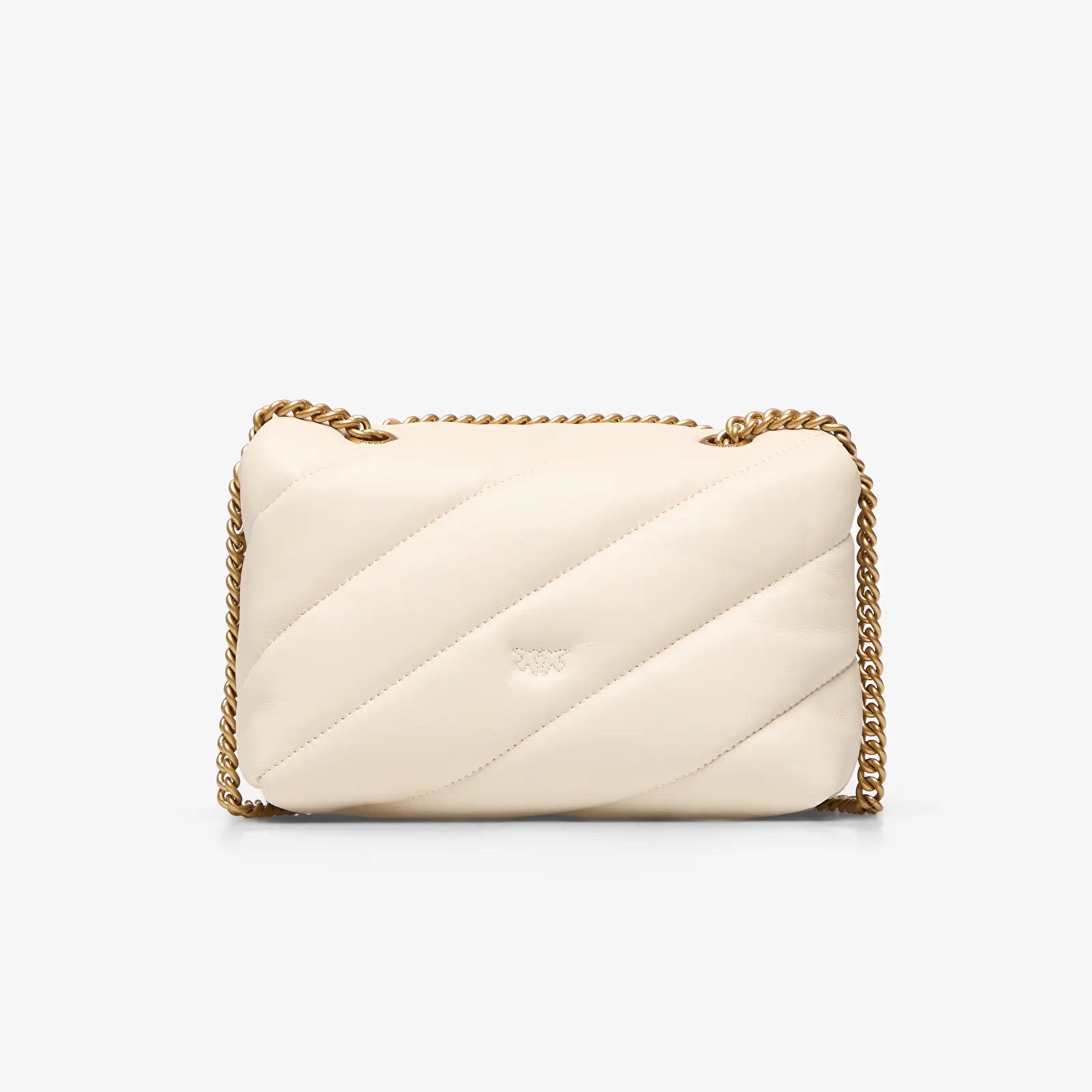 Sacs à main Pinko Love Mini Puff Cl Sheep Nappa Avorio