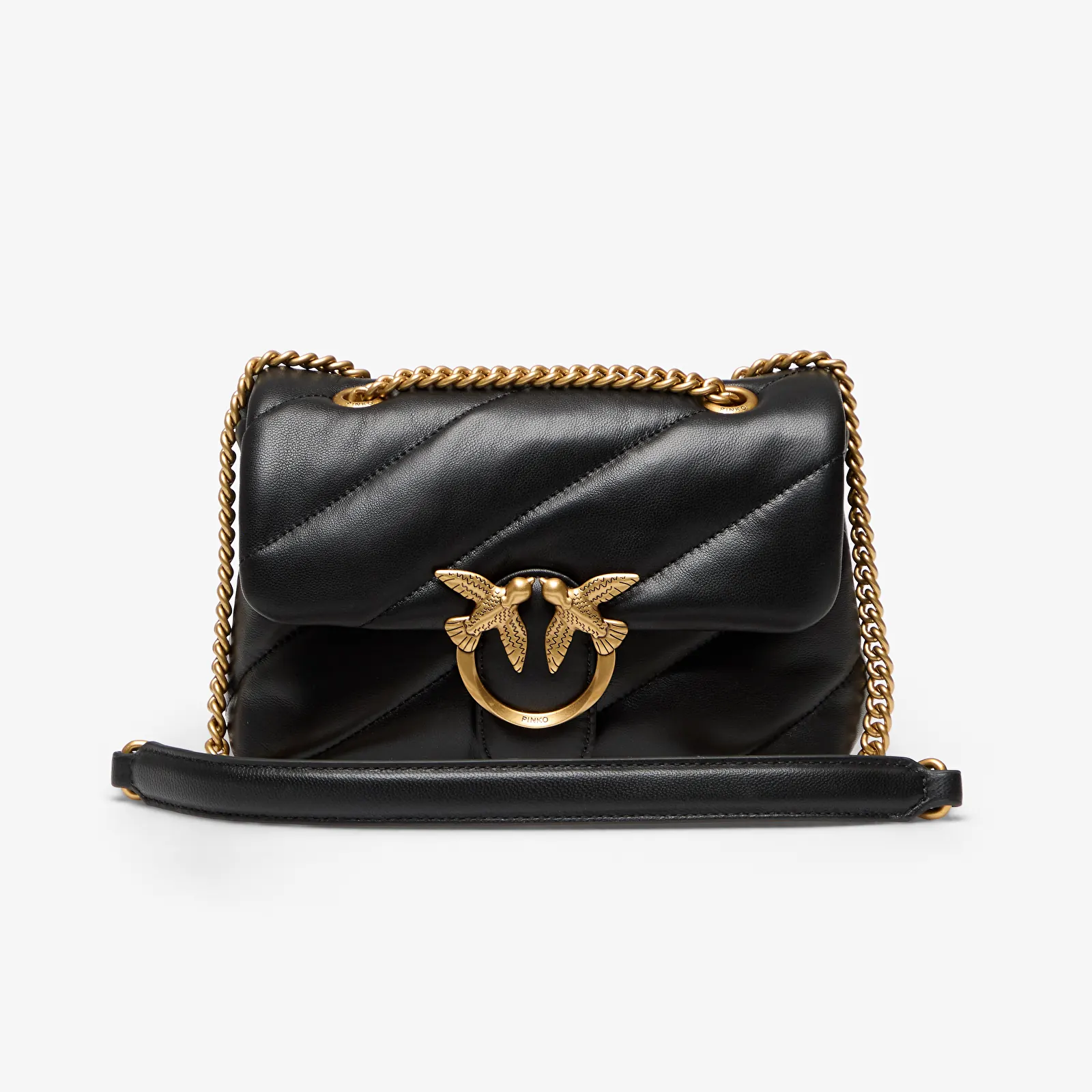 Сумки Pinko Love Mini Puff Cl Sheep Nappa Black