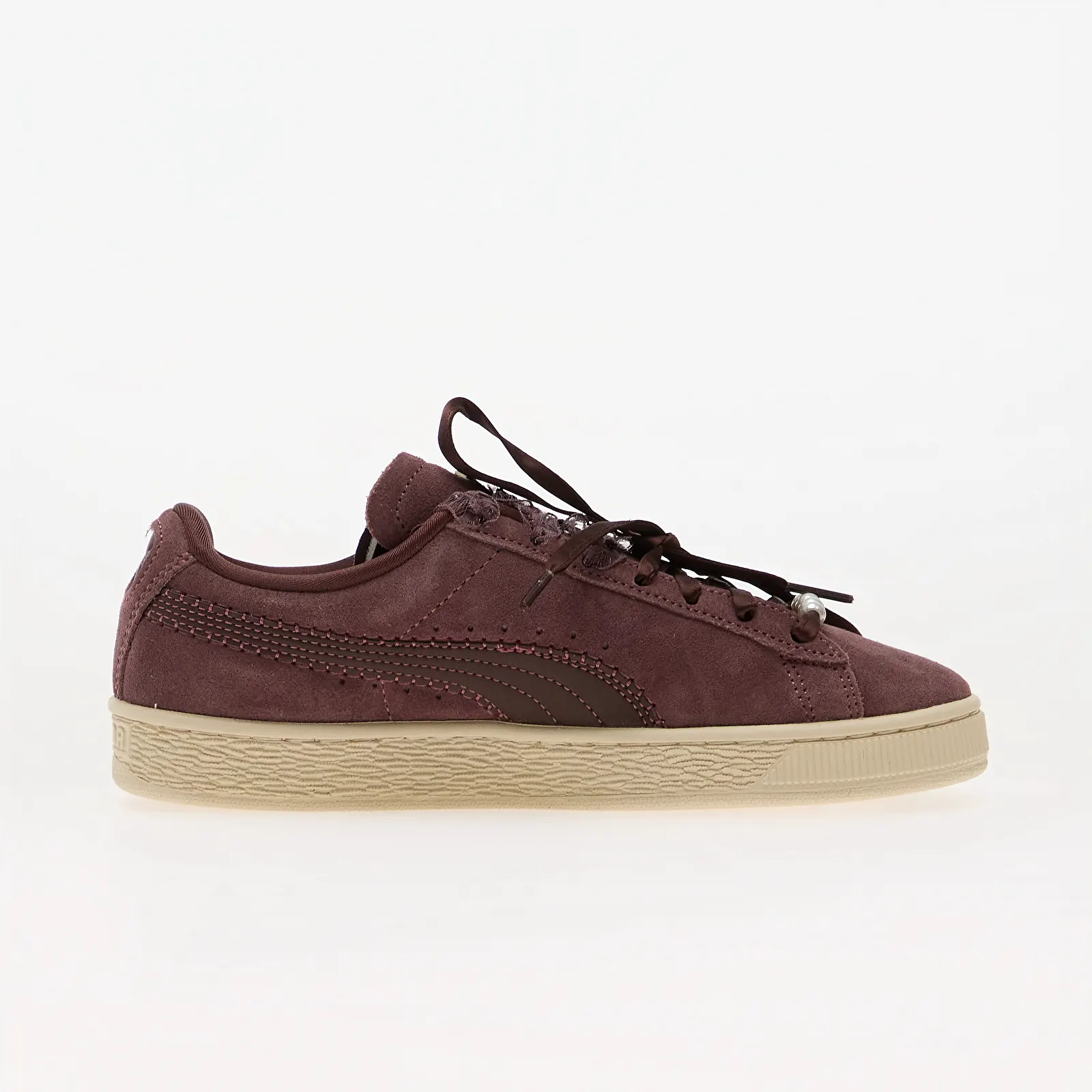 Damen-Turnschuhe Puma Suede Bloom Wns Rich Cocoa/ Chocolate Fondue