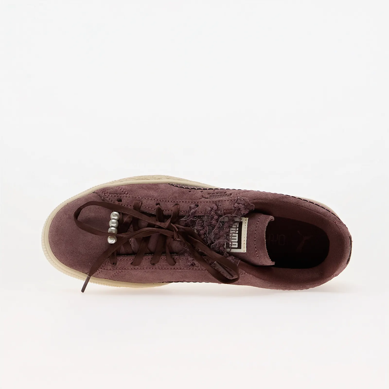 Damen-Turnschuhe Puma Suede Bloom Wns Rich Cocoa/ Chocolate Fondue