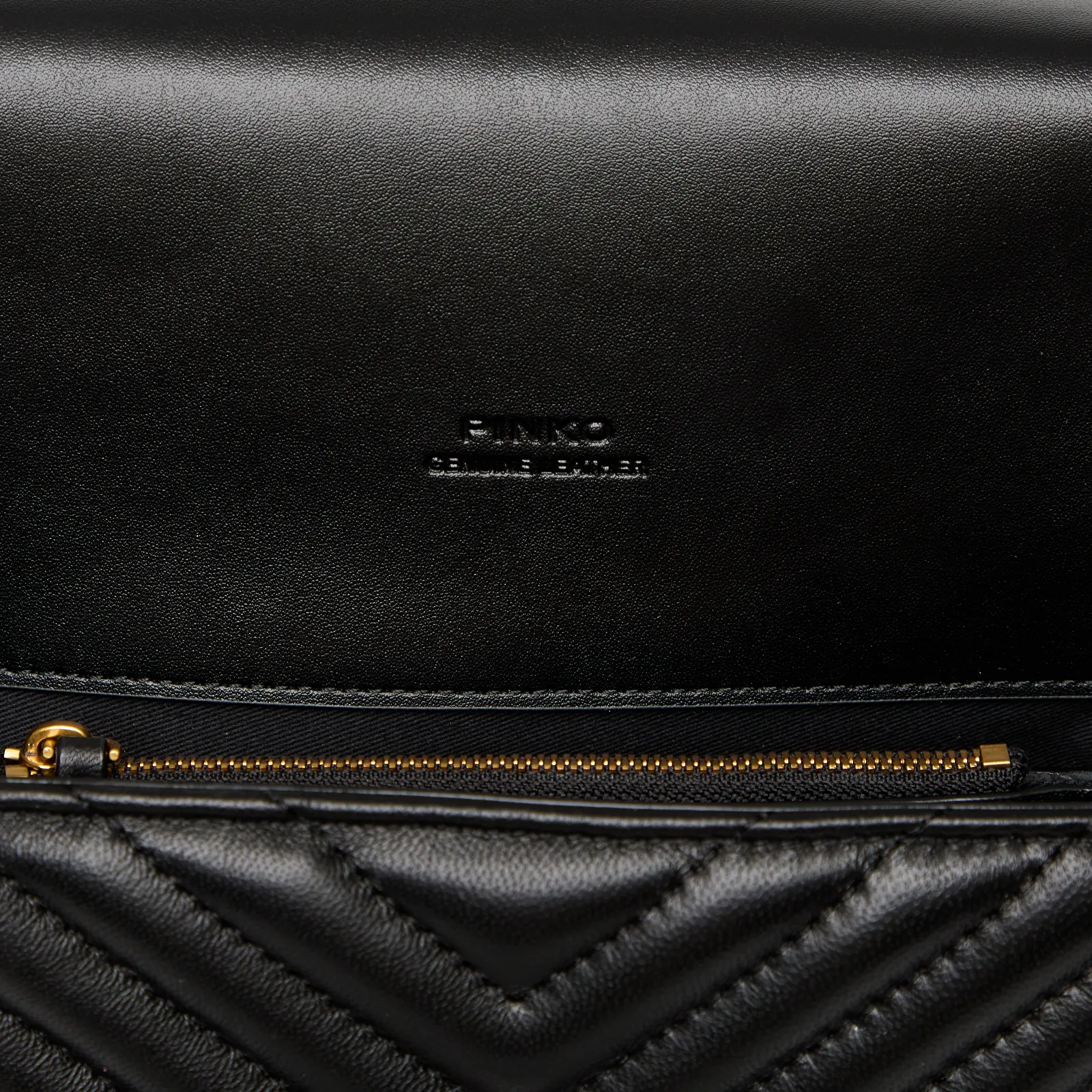 Handtaschen Pinko Love Lady Puff Mini Cl Sheep Nappa Black