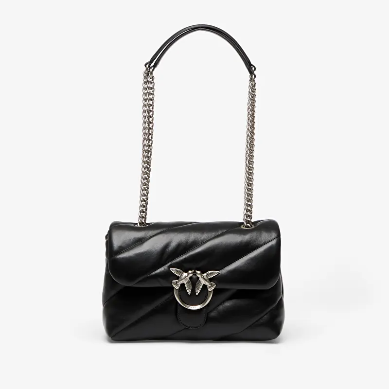 Pinko Love Puff Classic Cl Sheep Nappa Black