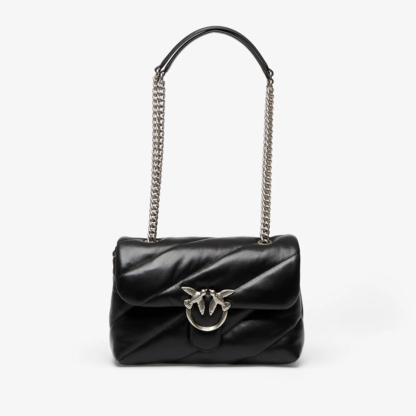 Rokassomas Pinko Love Puff Classic Cl Sheep Nappa Black