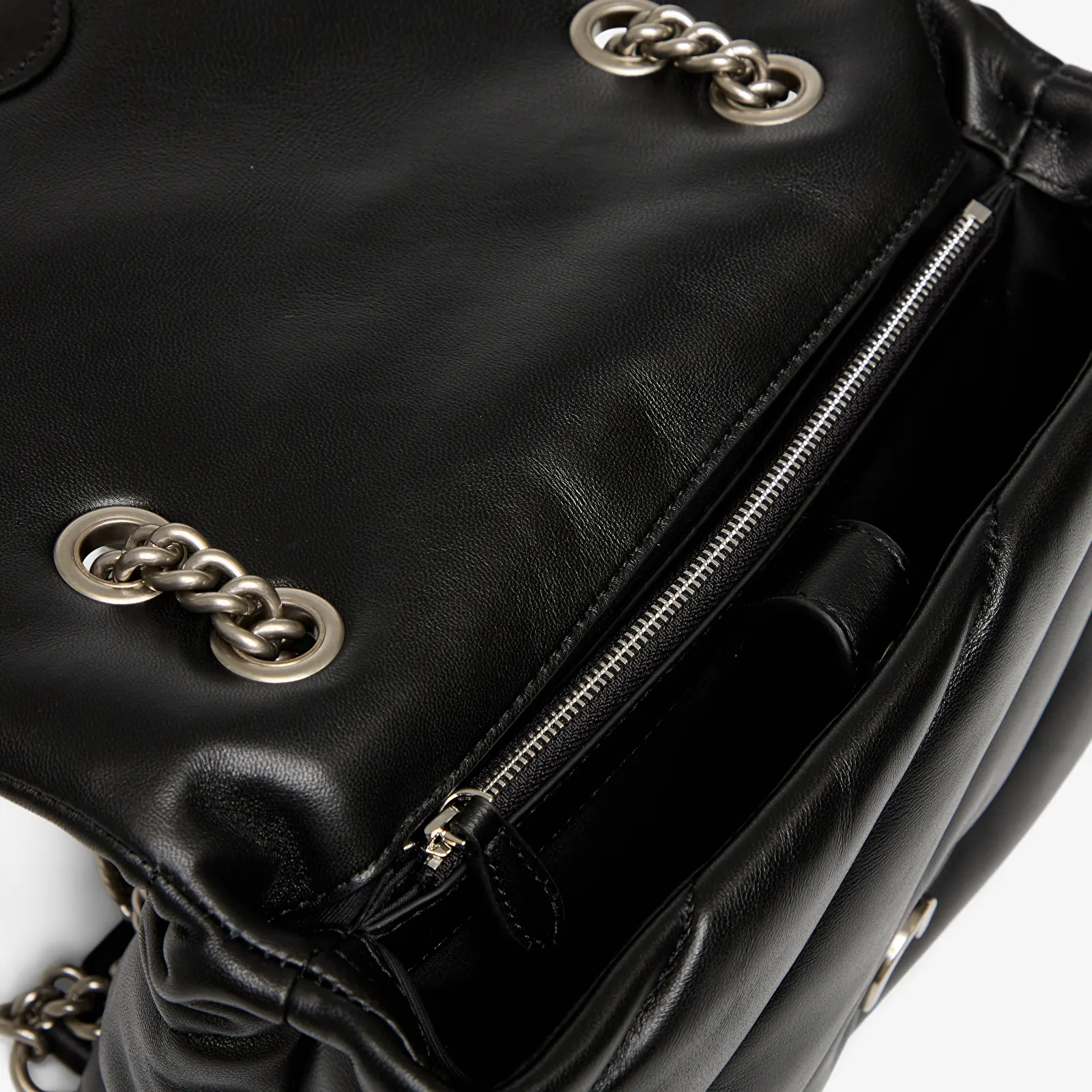 Rokassomas Pinko Love Puff Classic Cl Sheep Nappa Black