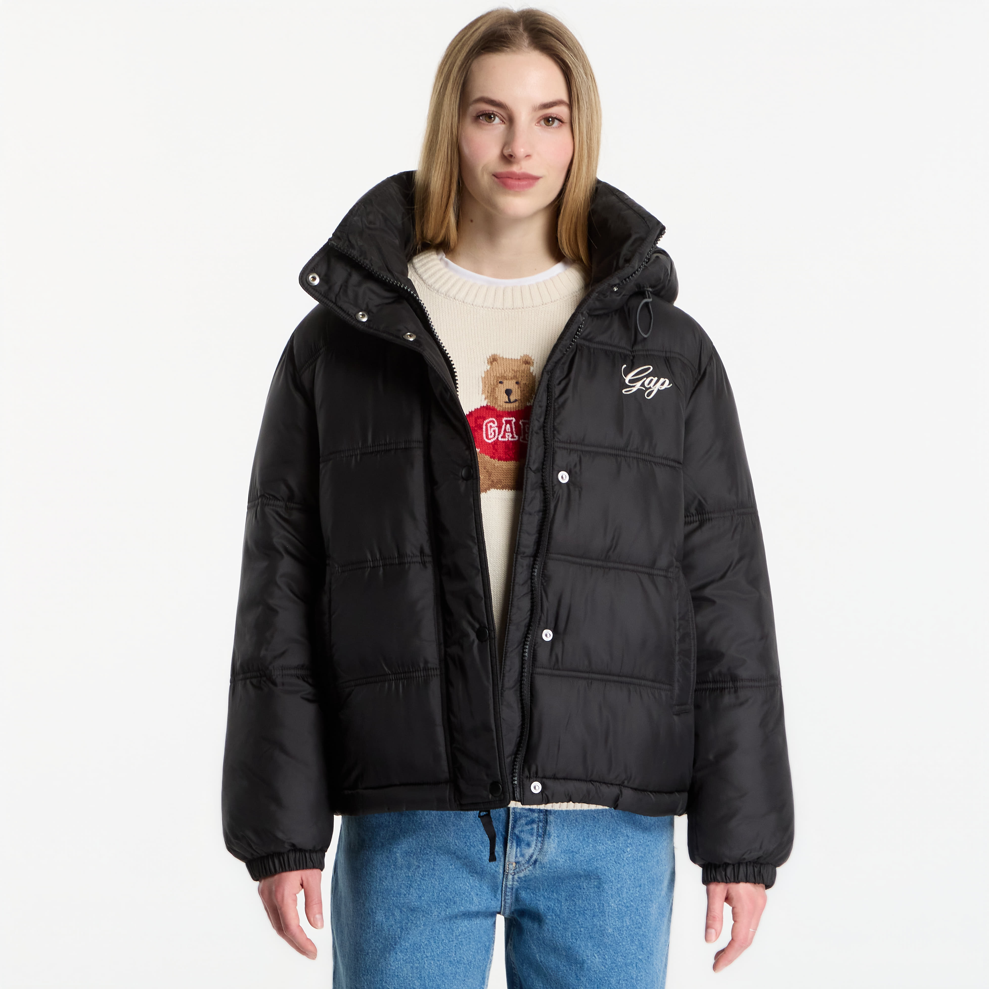 Яке GAP PrimaLoft Quilted Jacket Black M