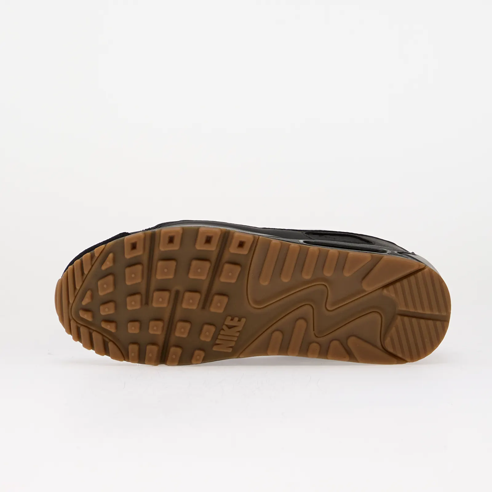 Moške superge Nike Air Max 90 Premium Black/ White-Gum Med Brown-Volt