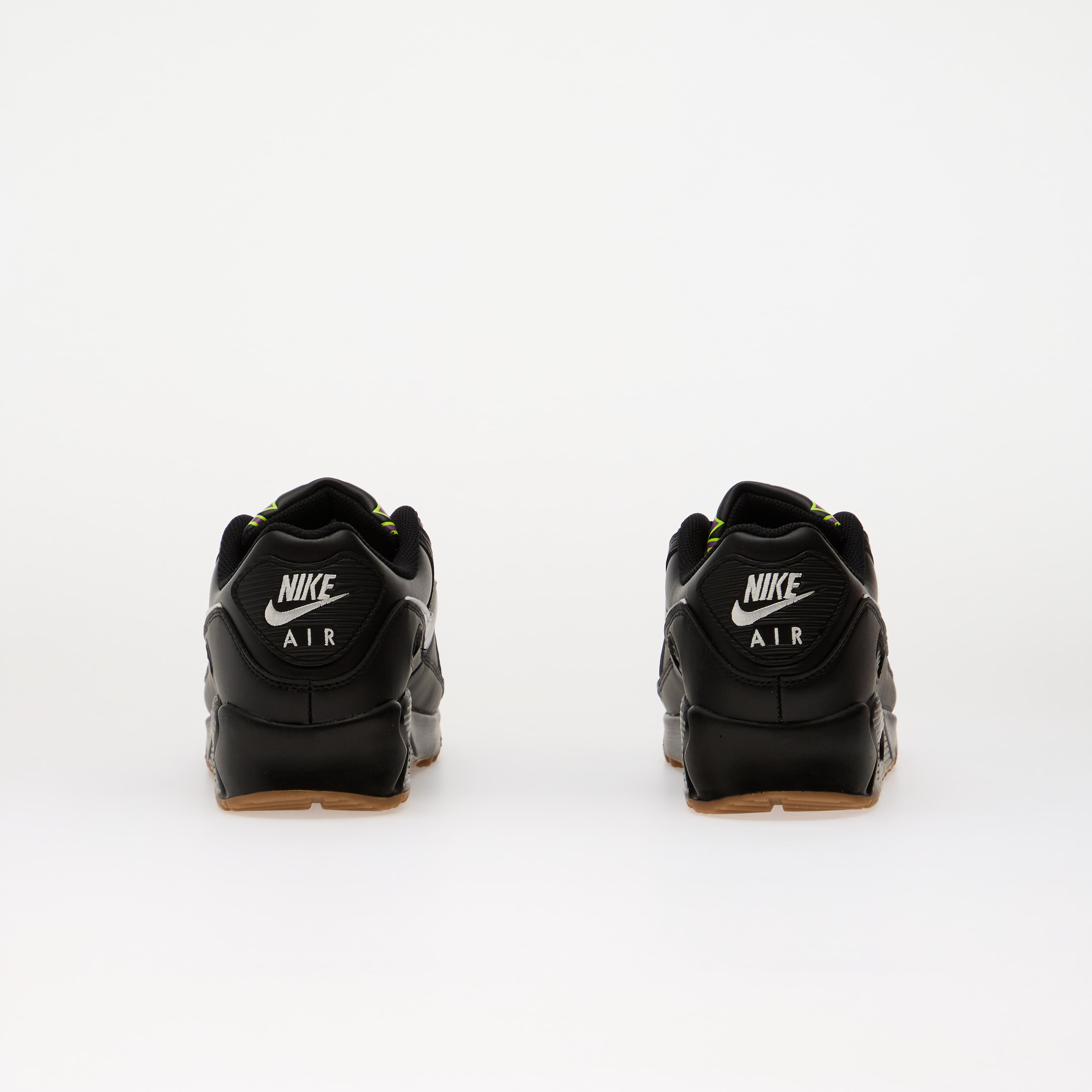 Nike Sneakers Nike Air Max 90 Premium Black/ White-Gum Med Brown-Volt EUR 43 - 5