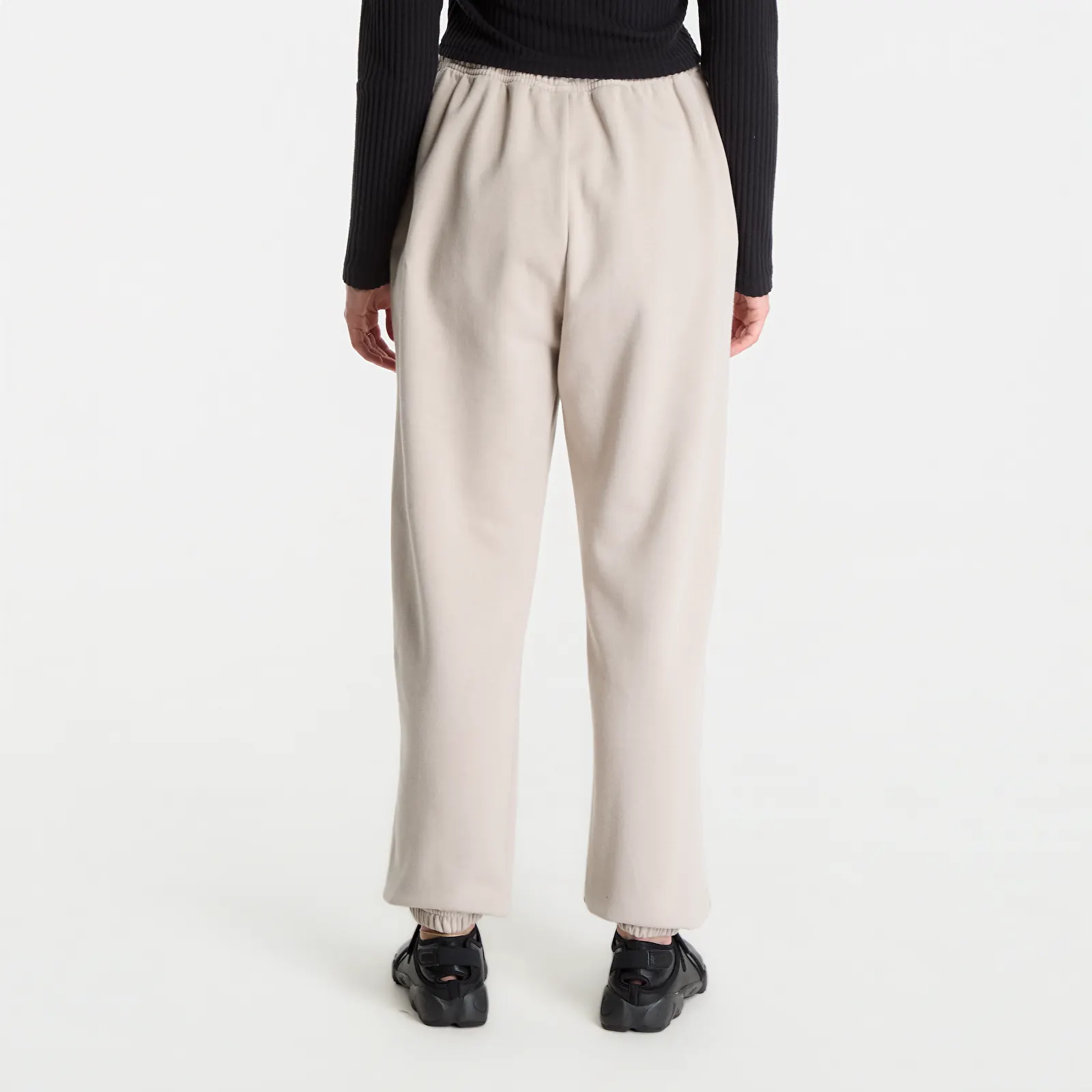 Pantalon survêtement Nike Studio Fleece Medium Weight High-Rise Oversized Cuffed Pants Cream II/ Sail
