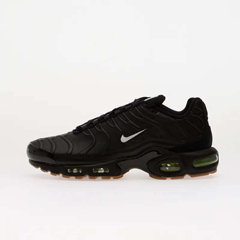 Nike Air Max Plus TN Black/ White-Gum Med Brown-Volt