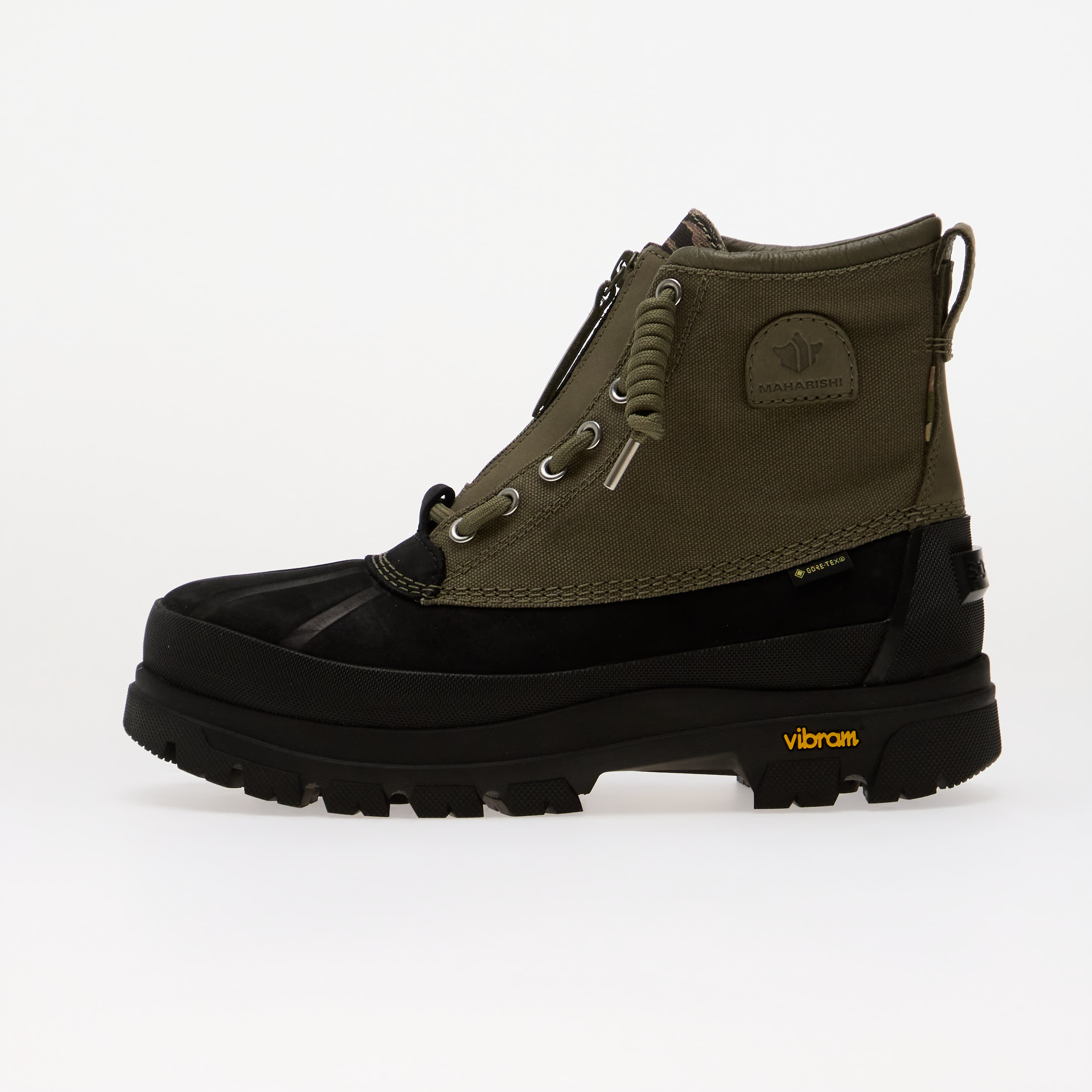 Tenisky Sorel SOREL X MAHARISHI DAYSTORM HORIZON™ ZIP Stone Green, Black