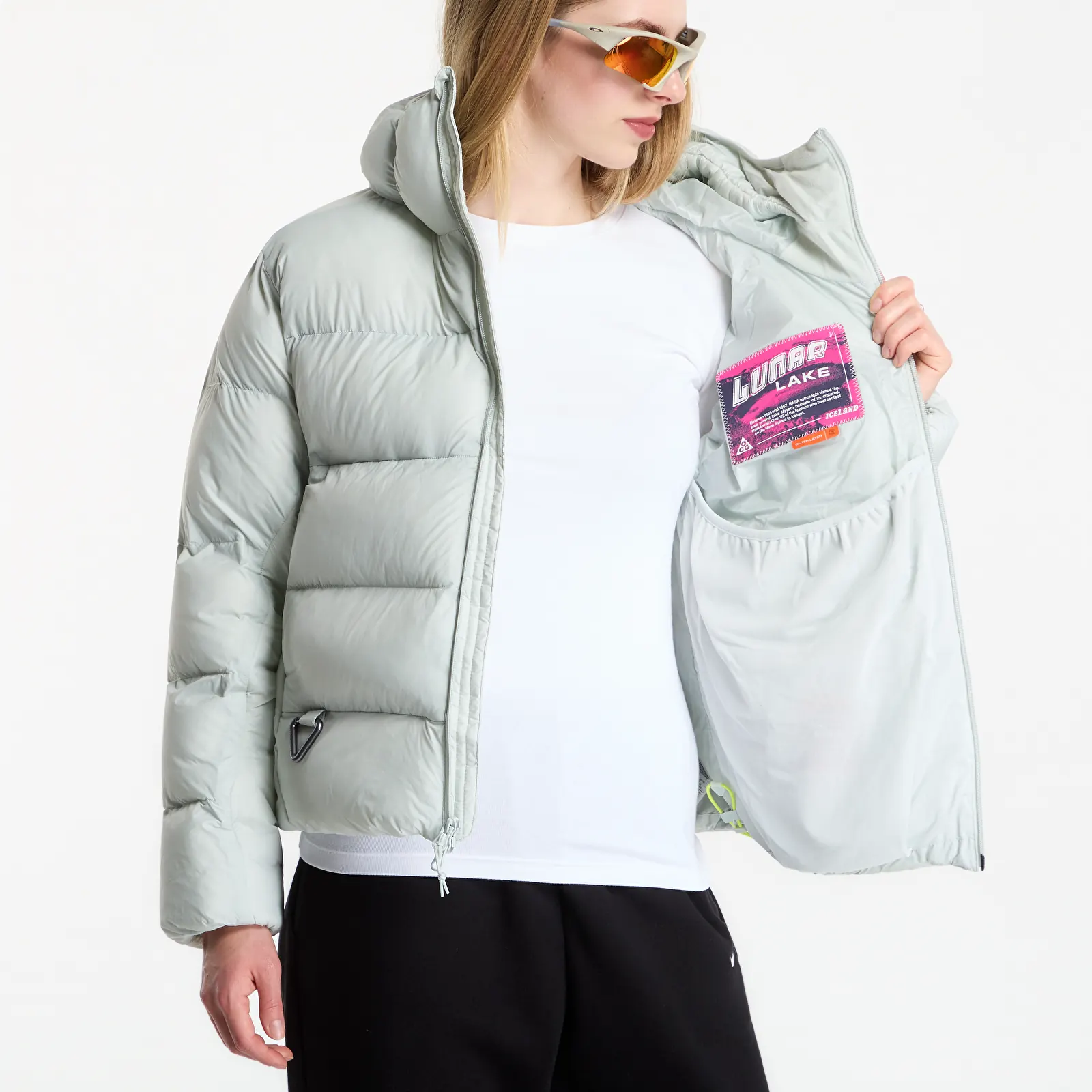 Vestes  Nike ACG "Lunar Lake" PrimaLoft Women's Therma-FIT ADV Loose Hooded Jacket Light Silver/ Light Silver/ Summit White