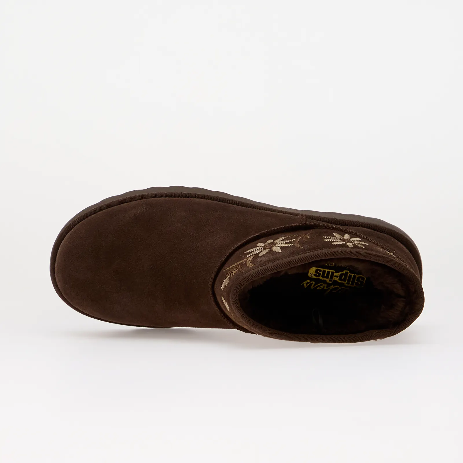 Ženski čevlji Skechers Cozy Chateau - Cozy Mini Blos Chocolate