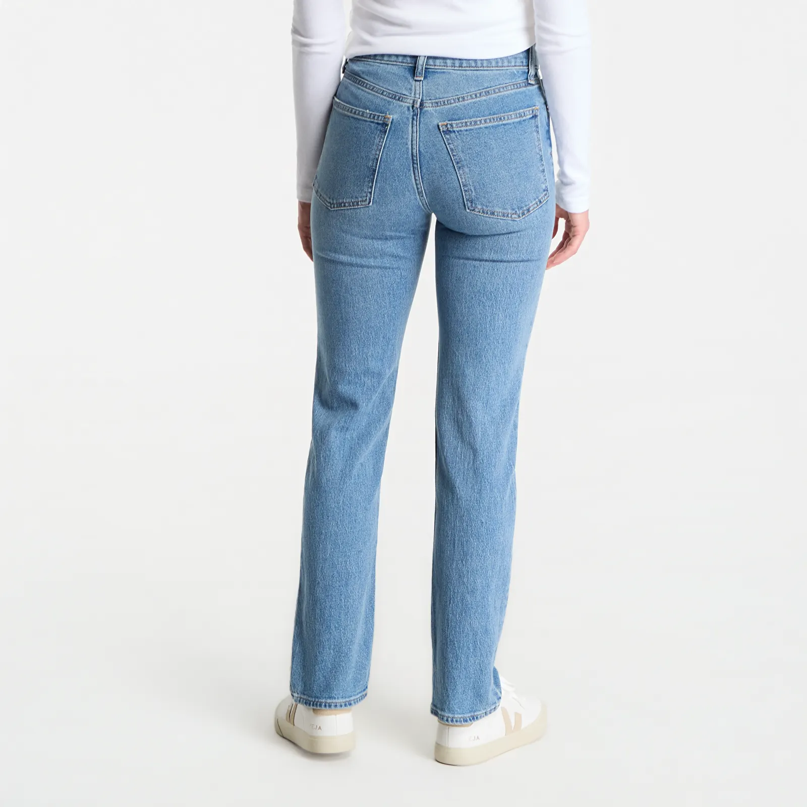Jeans GAP High Rise 90s Slim Straight Jeans Blue