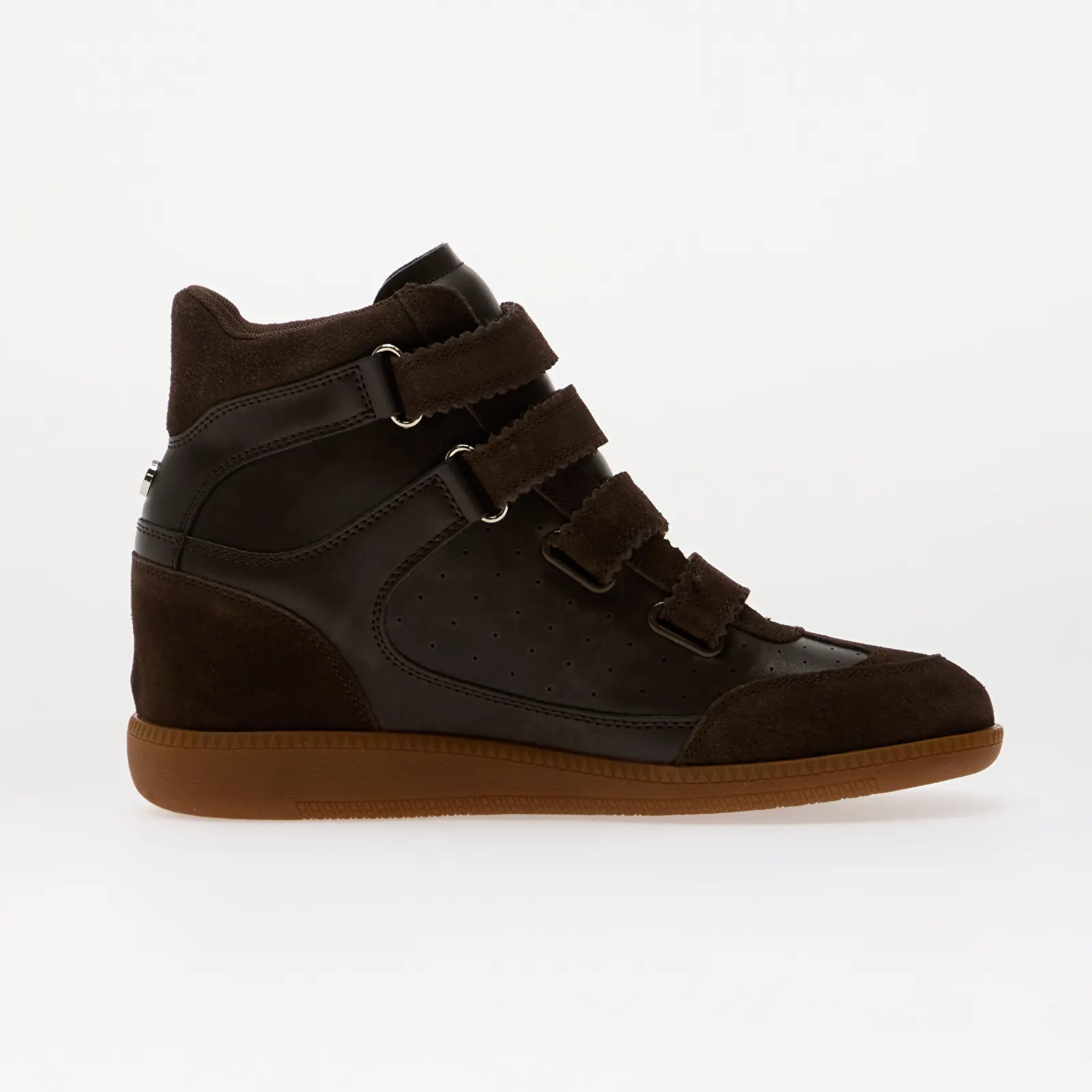 Sneakers til kvinder Steve Madden Mustang Brown Suede