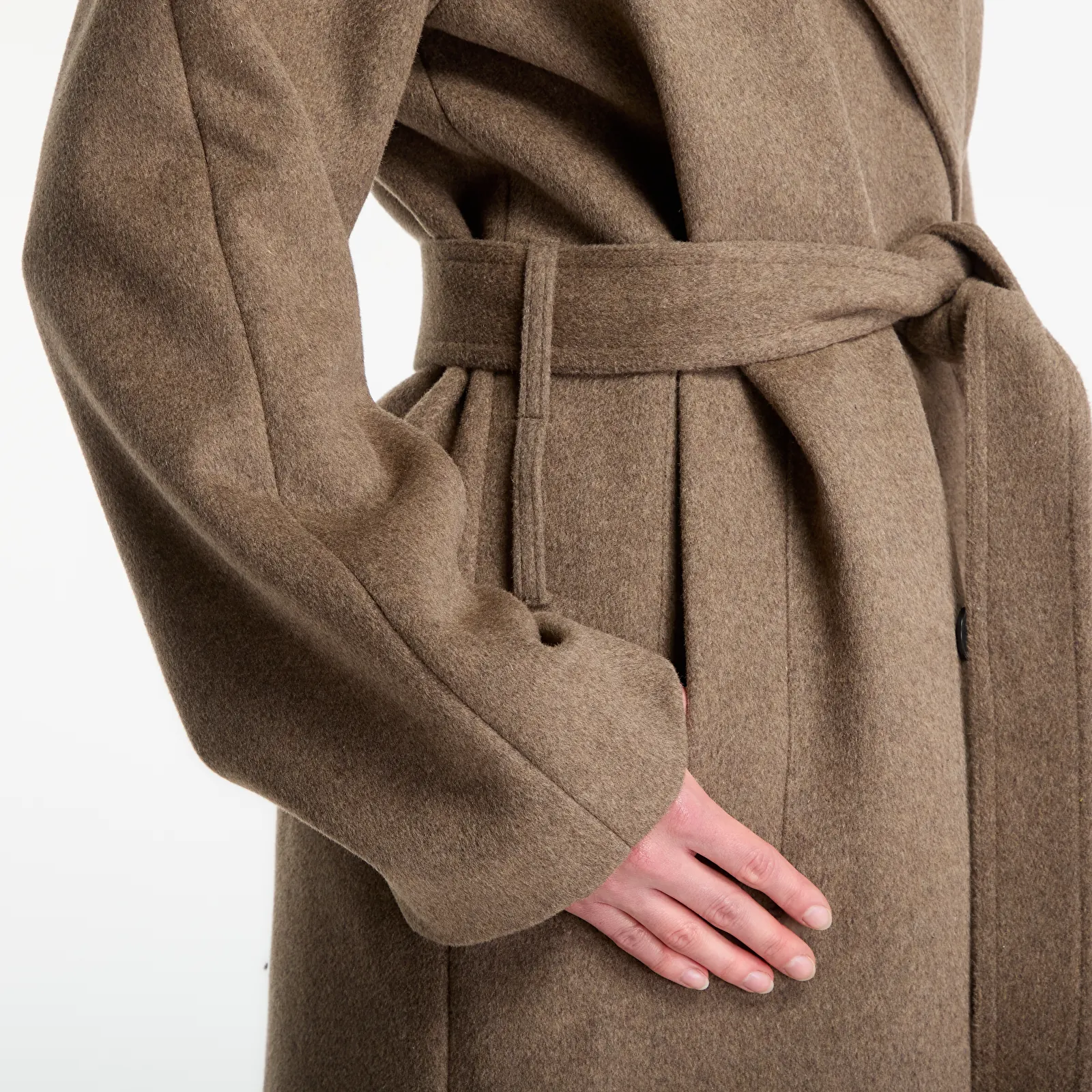 Палта Samsøe Samsøe Sahannen Coat Lead Gray Mel.