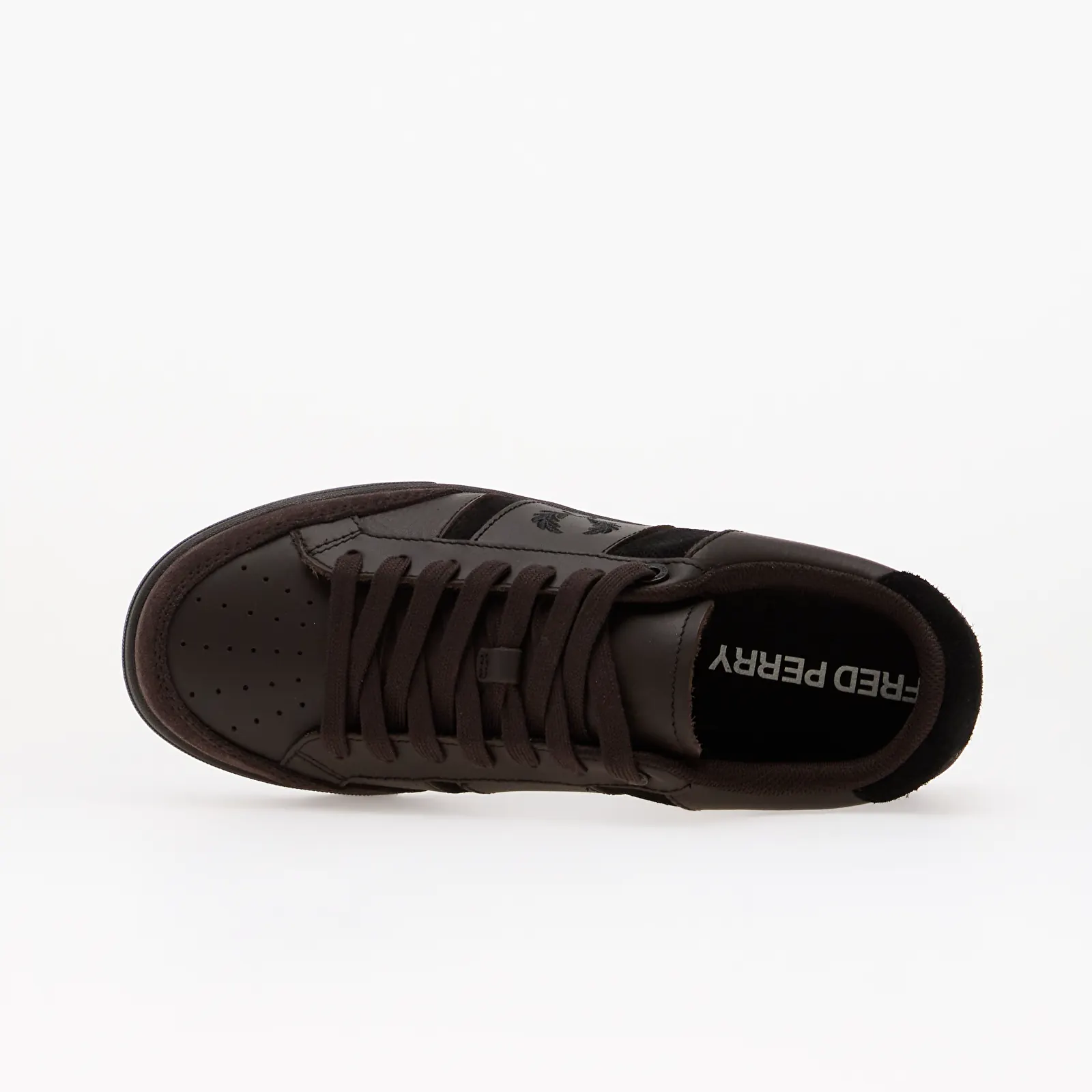 Чоловічі кросівки FRED PERRY B725 Leather/ Suede Rich Brown