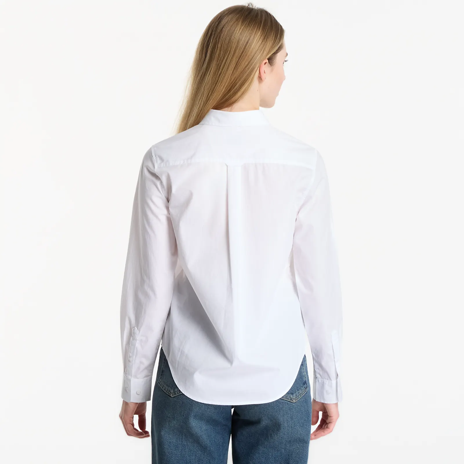 Skjorter Gant Reg Classic Poplin Shirt White