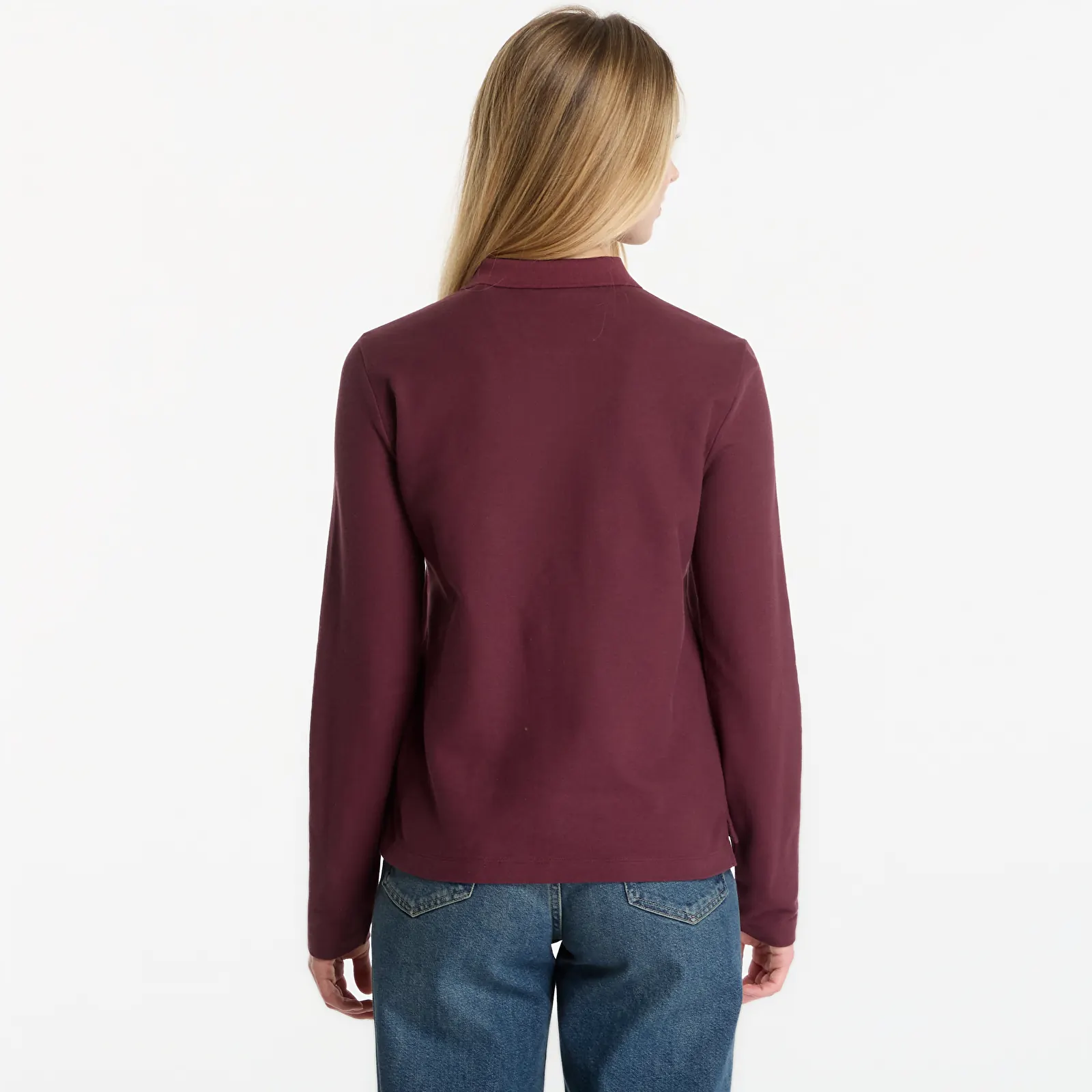 Marškinėliai Gant Argyle Ls Polo Darkened Wine