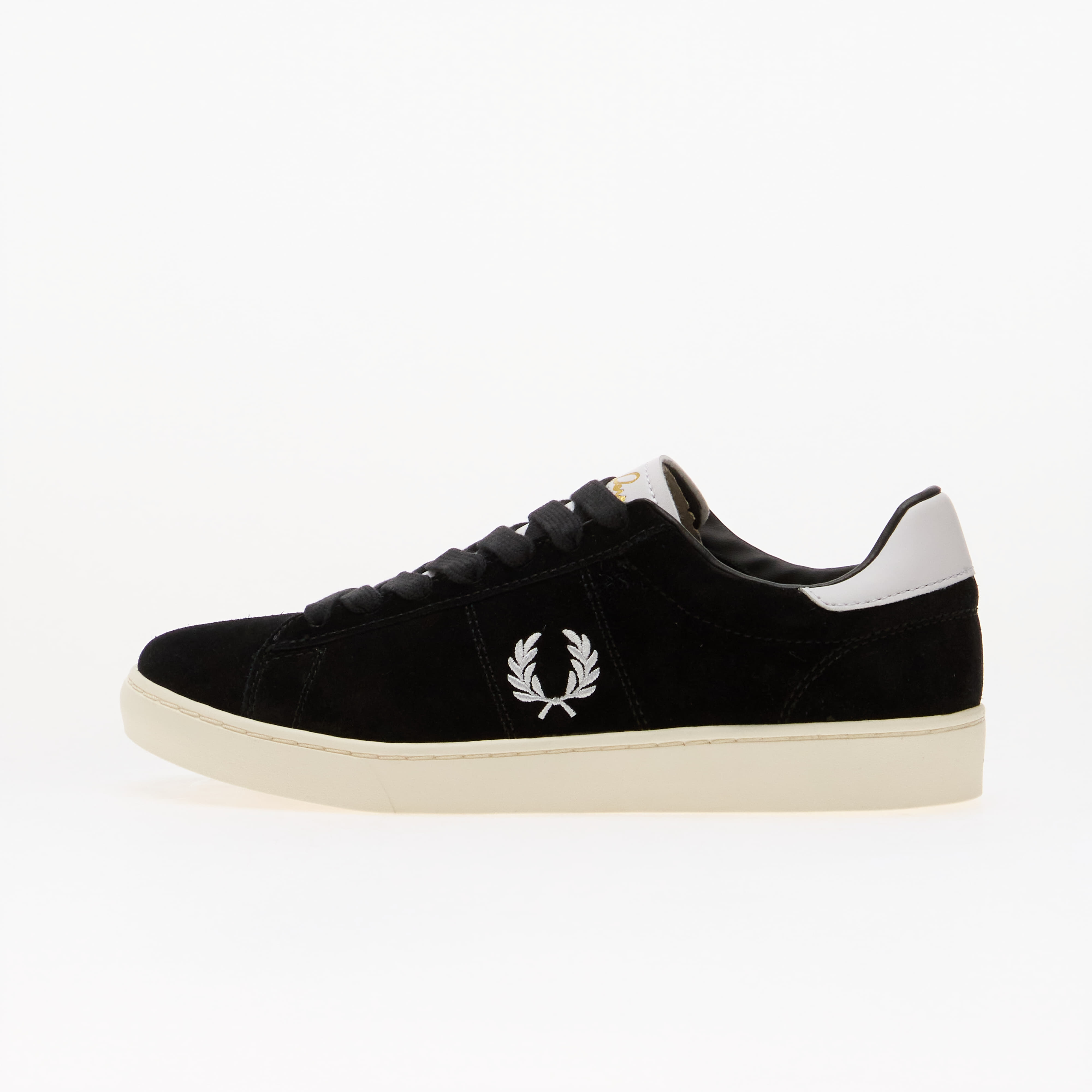 Tenisky FRED PERRY Spencer Suede Black