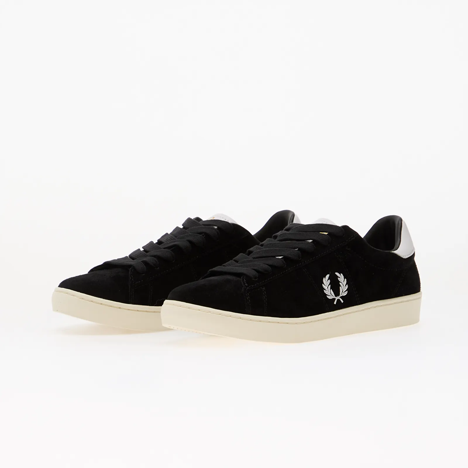 Мъжки маратонки FRED PERRY Spencer Suede Black