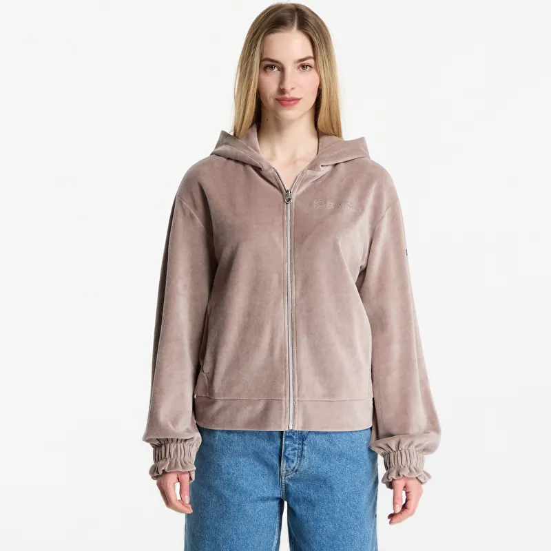 Sweatshirt EA7 Emporio Armani Train Athletic Velour W Hoodie Cinder
