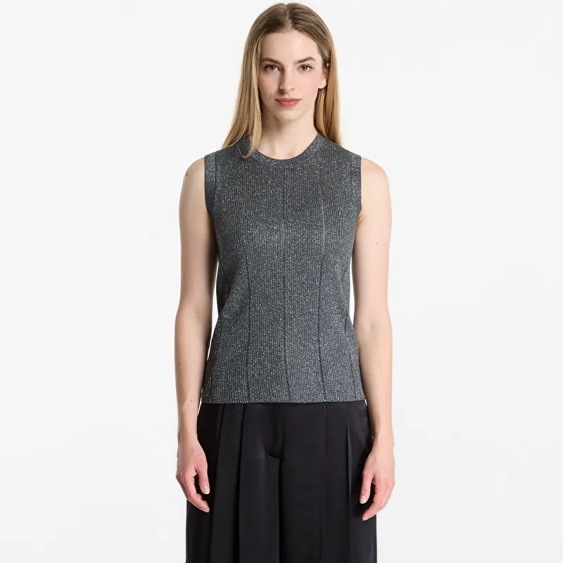 Calvin Klein Shine Blend Tank Top Volcanic Ash