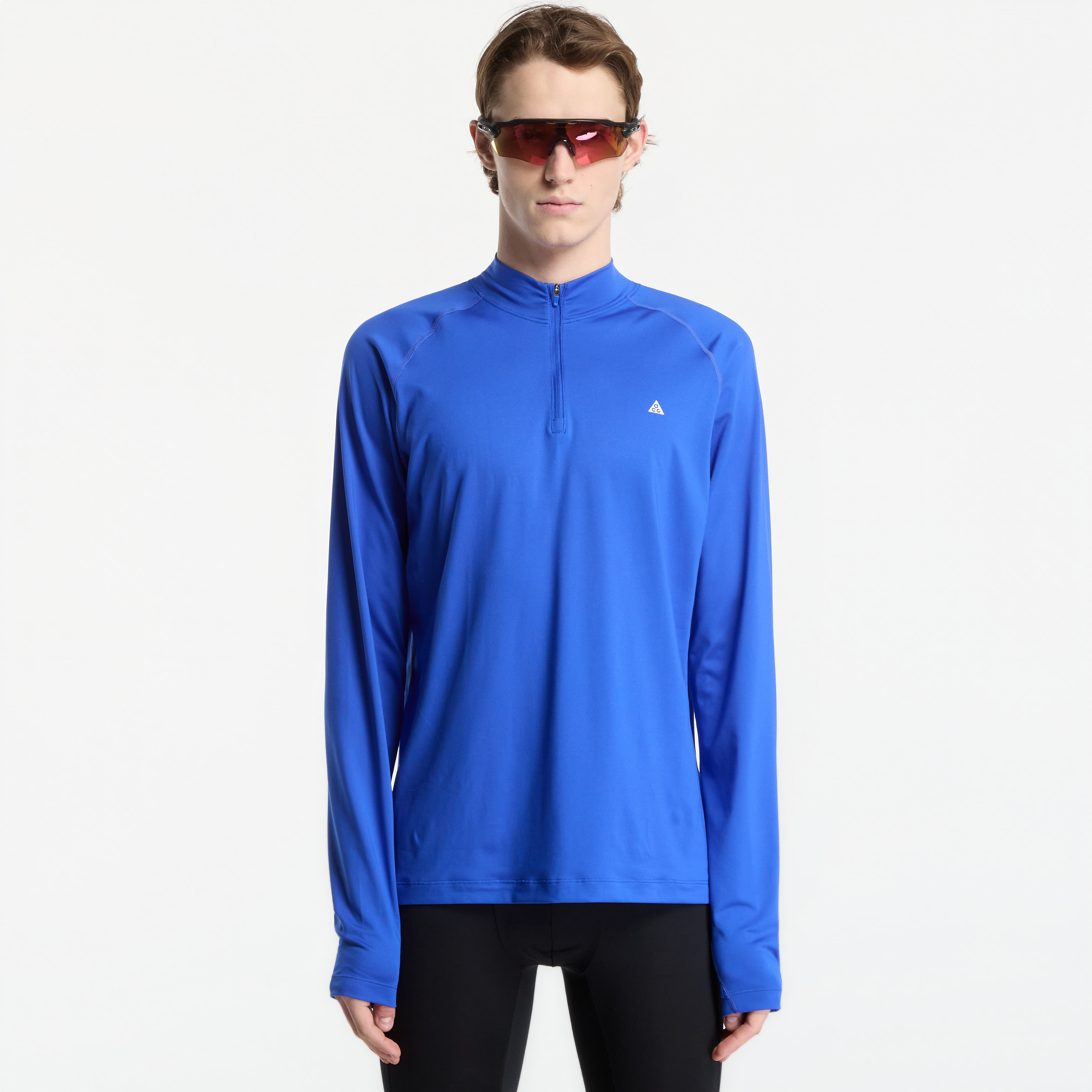 Тениска Nike ACG Wildsee Dri-FIT 1/4-Zip Long-Sleeve Hiking Top Hyper Royal/ Summit White S