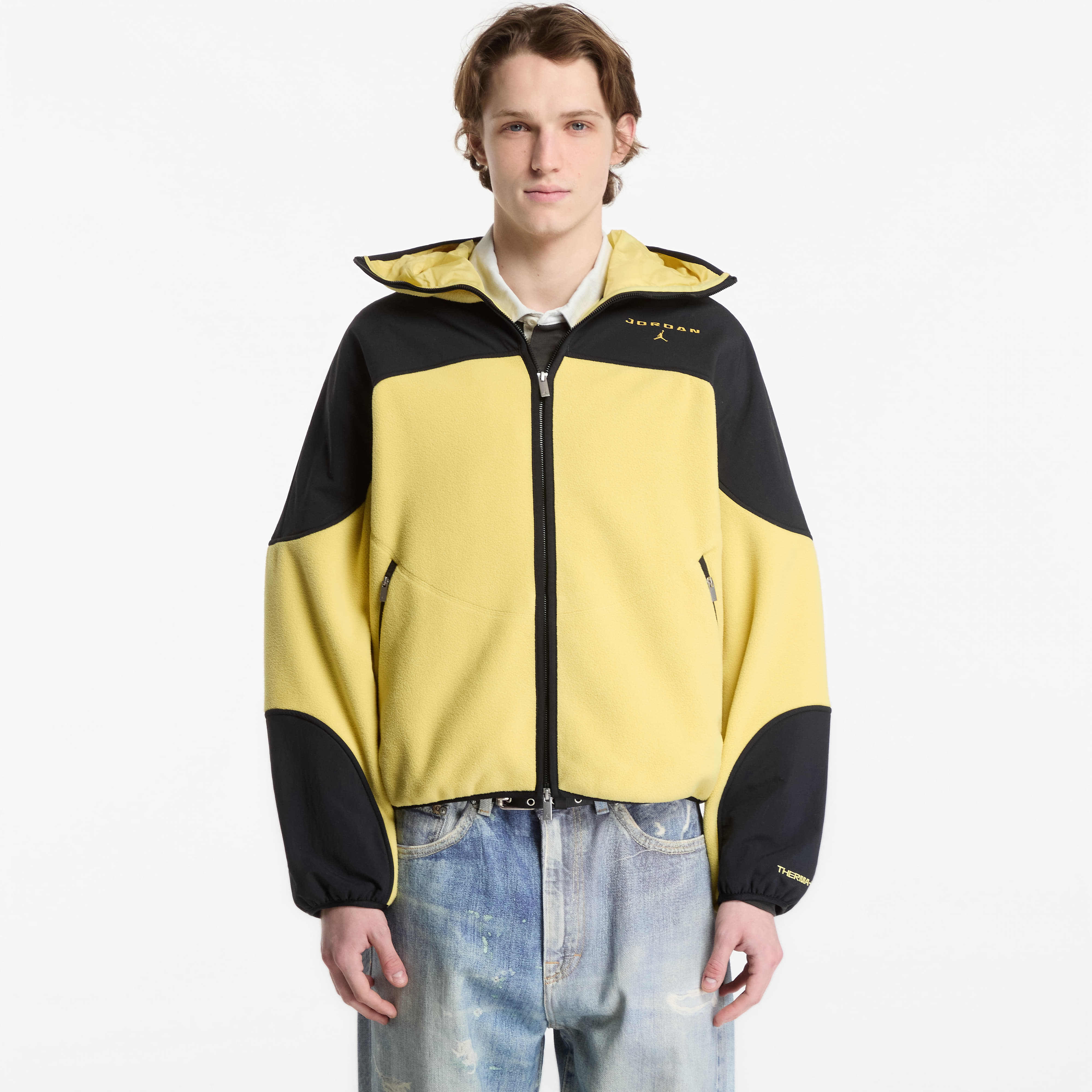 Суитшърт Jordan Flight Mountainside Therma-FIT Full-Zip Hoodie Celery/ Black/ Celery L