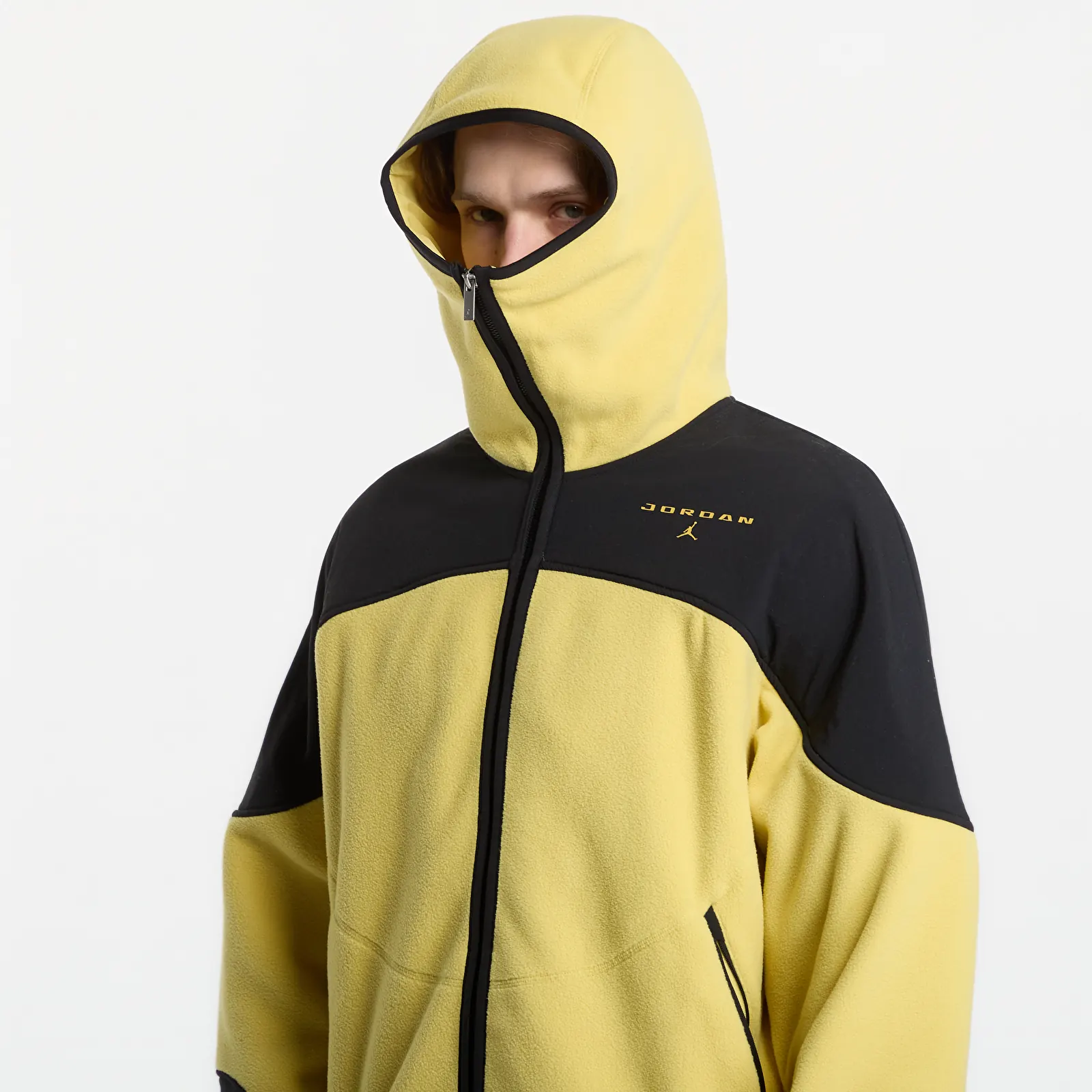 Herren-Sweatshirts Jordan Flight Mountainside Therma-FIT Full-Zip Hoodie Celery/ Black/ Celery